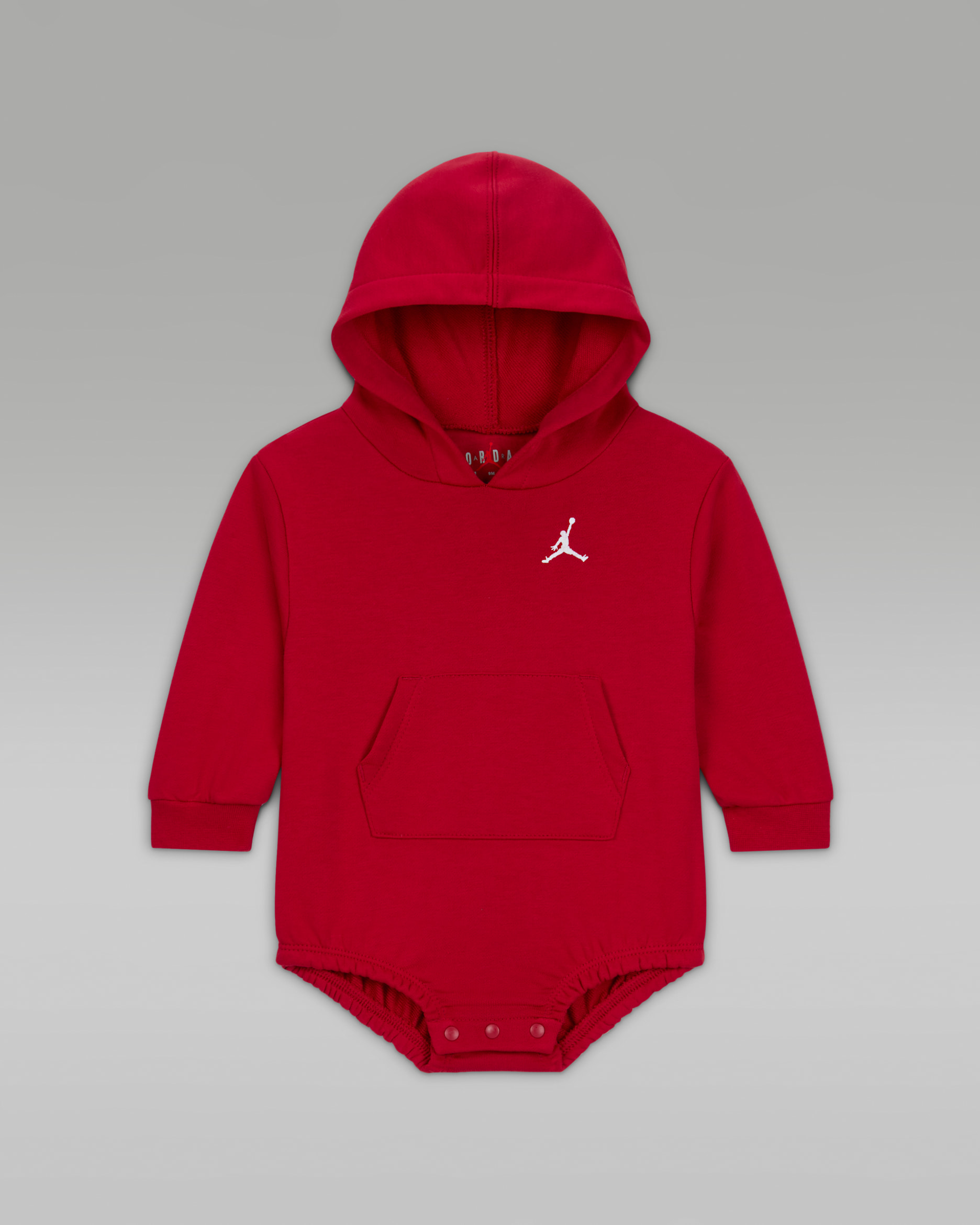 Sudadera con gorro MJ Jumpman para bebé (0 a 9 meses) Jordan - Rojo gimnasio