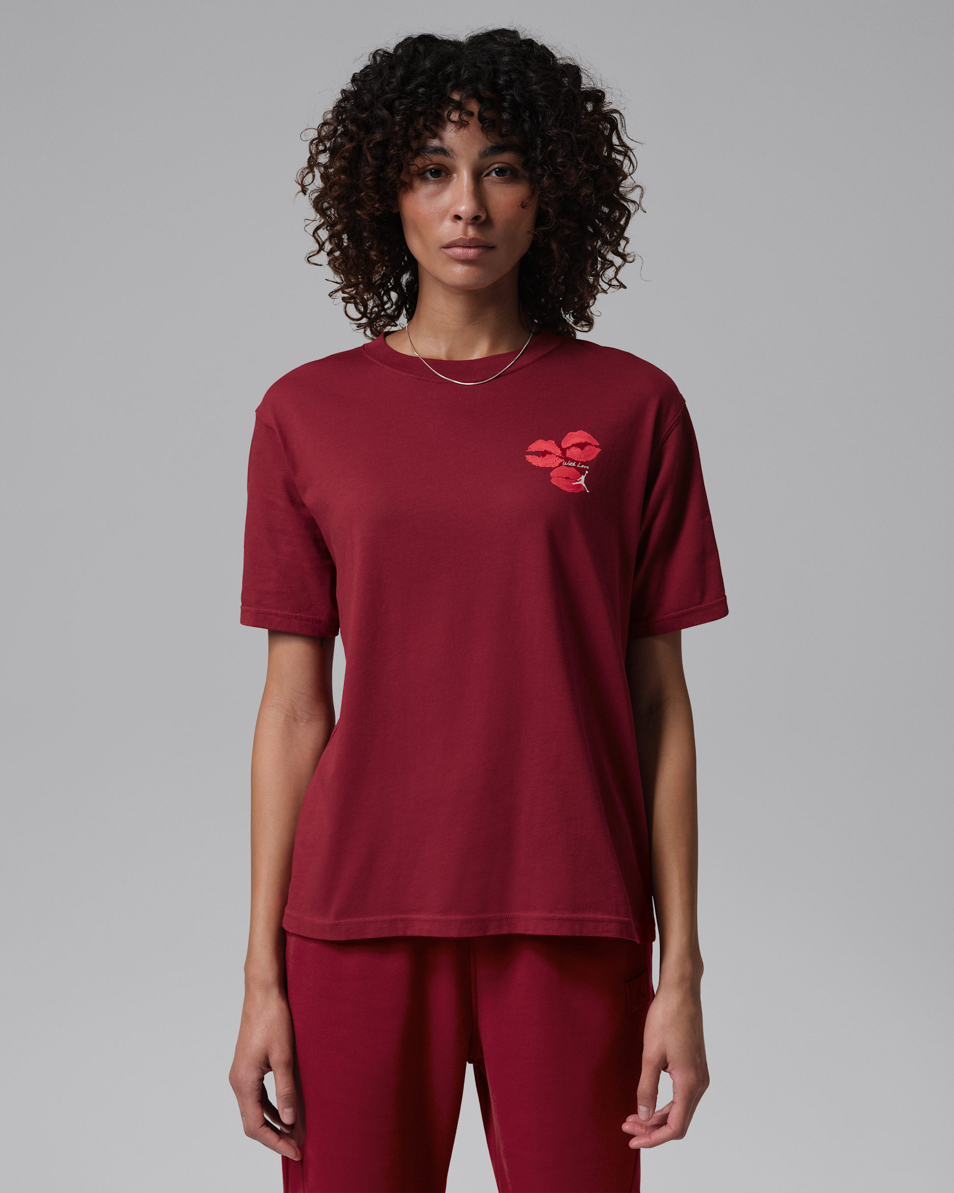 Jordan Flight Women's Graphic T-Shirt - Team Red/White
