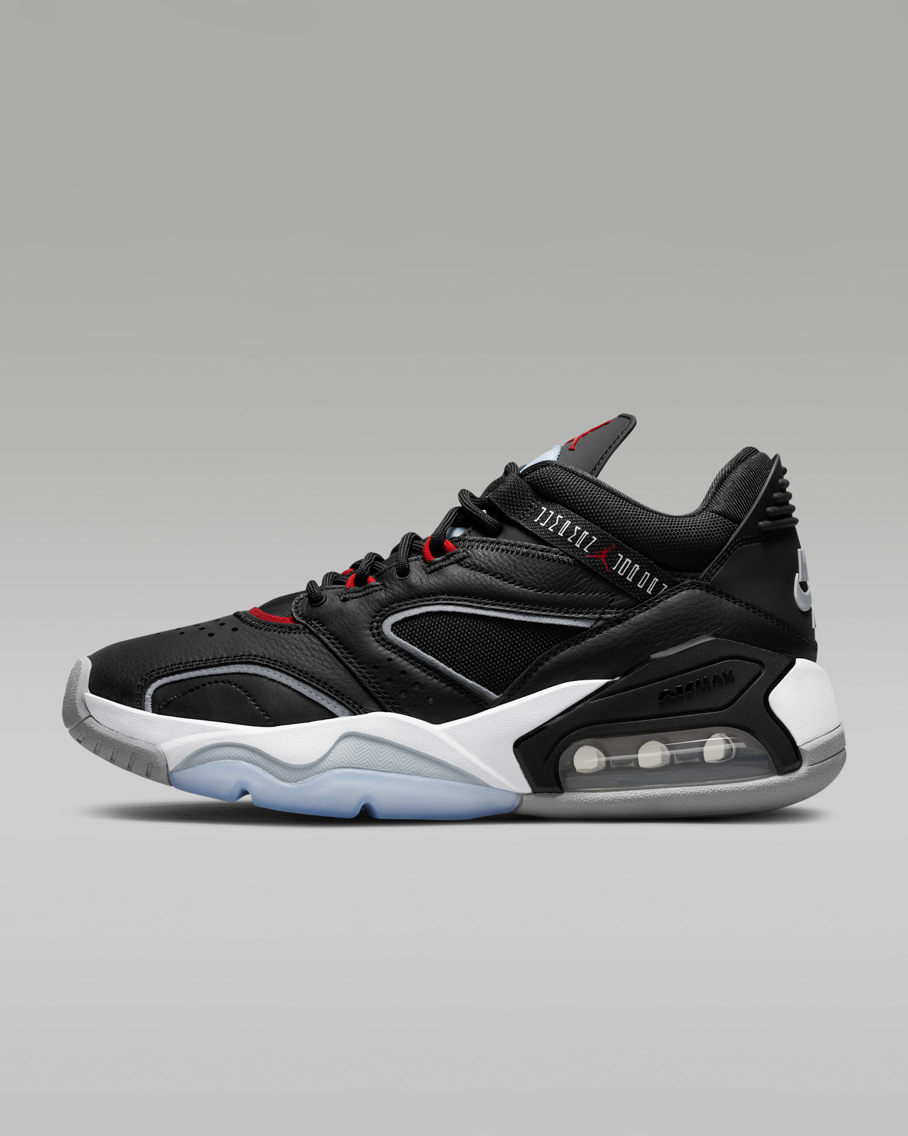 Jordan Point Lane Men's Shoes - Black/Wolf Grey/White/University Red
