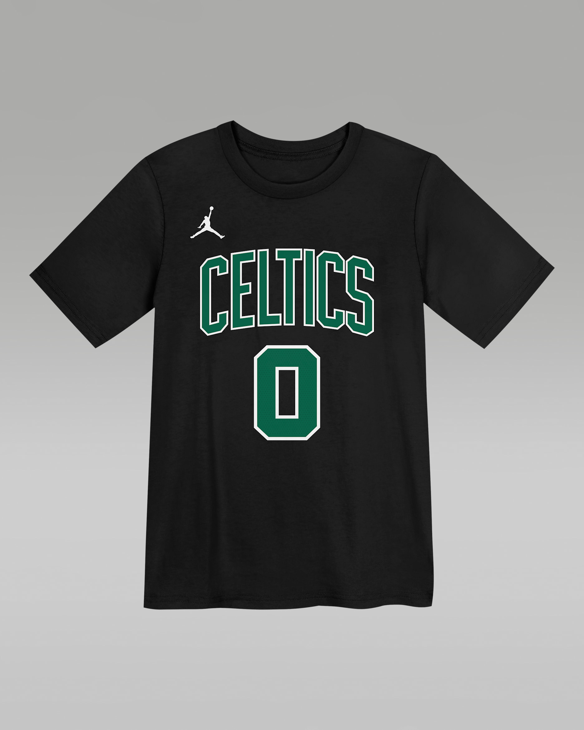 Jayson Tatum Boston Celtics Statement Edition Little Kids' NBA T-Shirt - Black