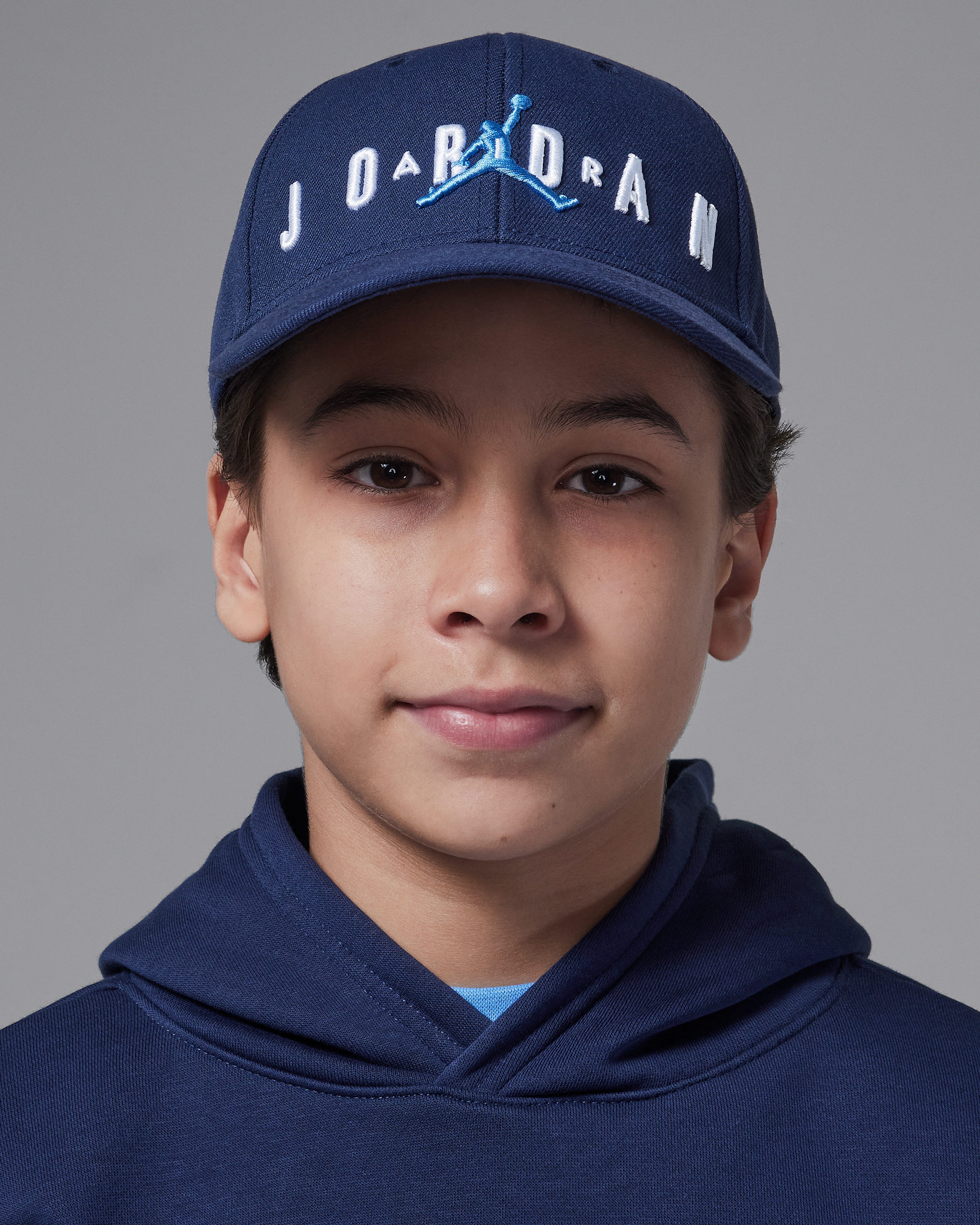 Jordan Big Kids' Structured Strapback Cap - Midnight Navy