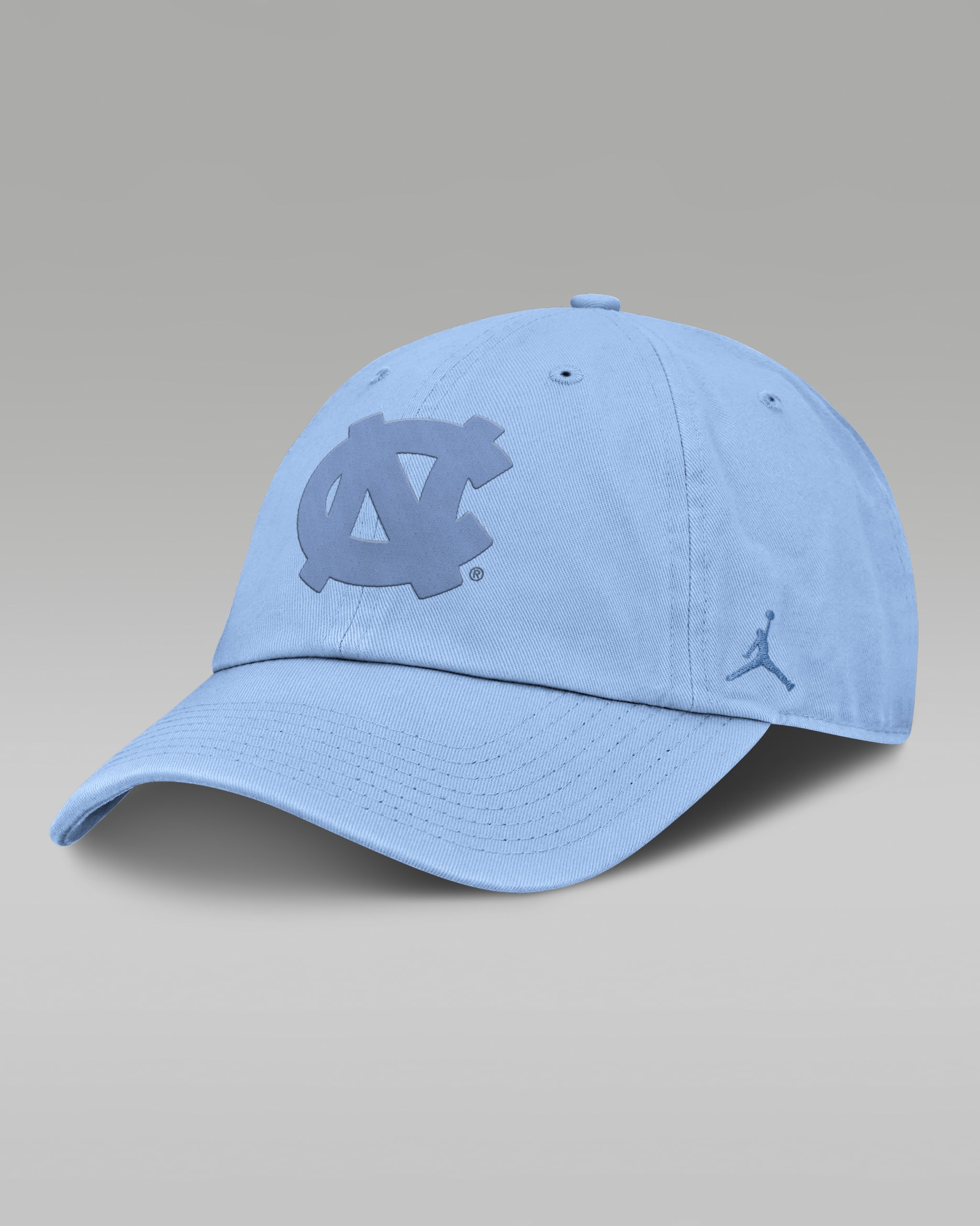North Carolina Primetime Campus Club Toned Men's Jordan Brand College Adjustable Hat - Light Blue