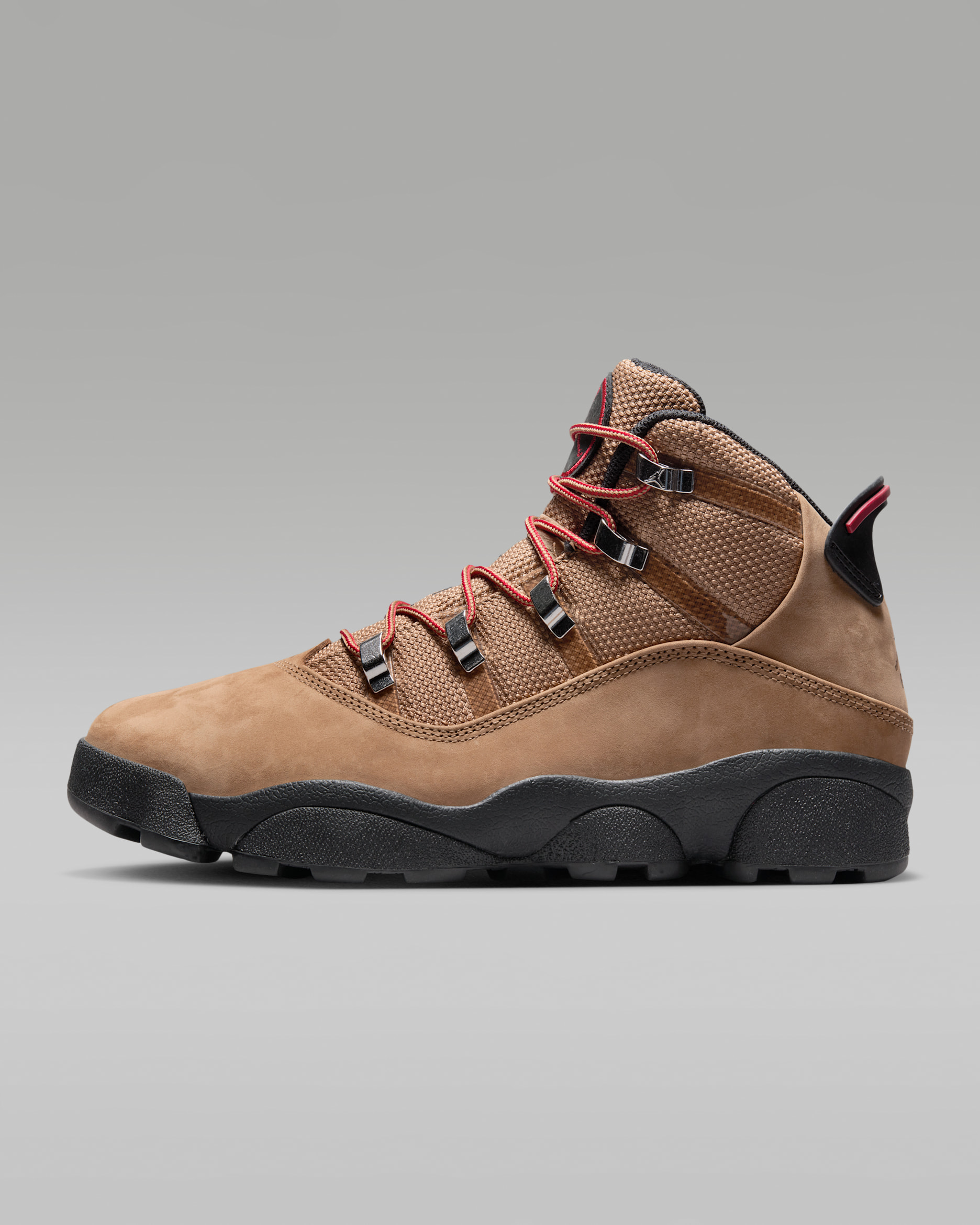 Tenis para hombre Jordan Winterized 6 Rings - Tostado rocoso/Rojo universitario/Negro