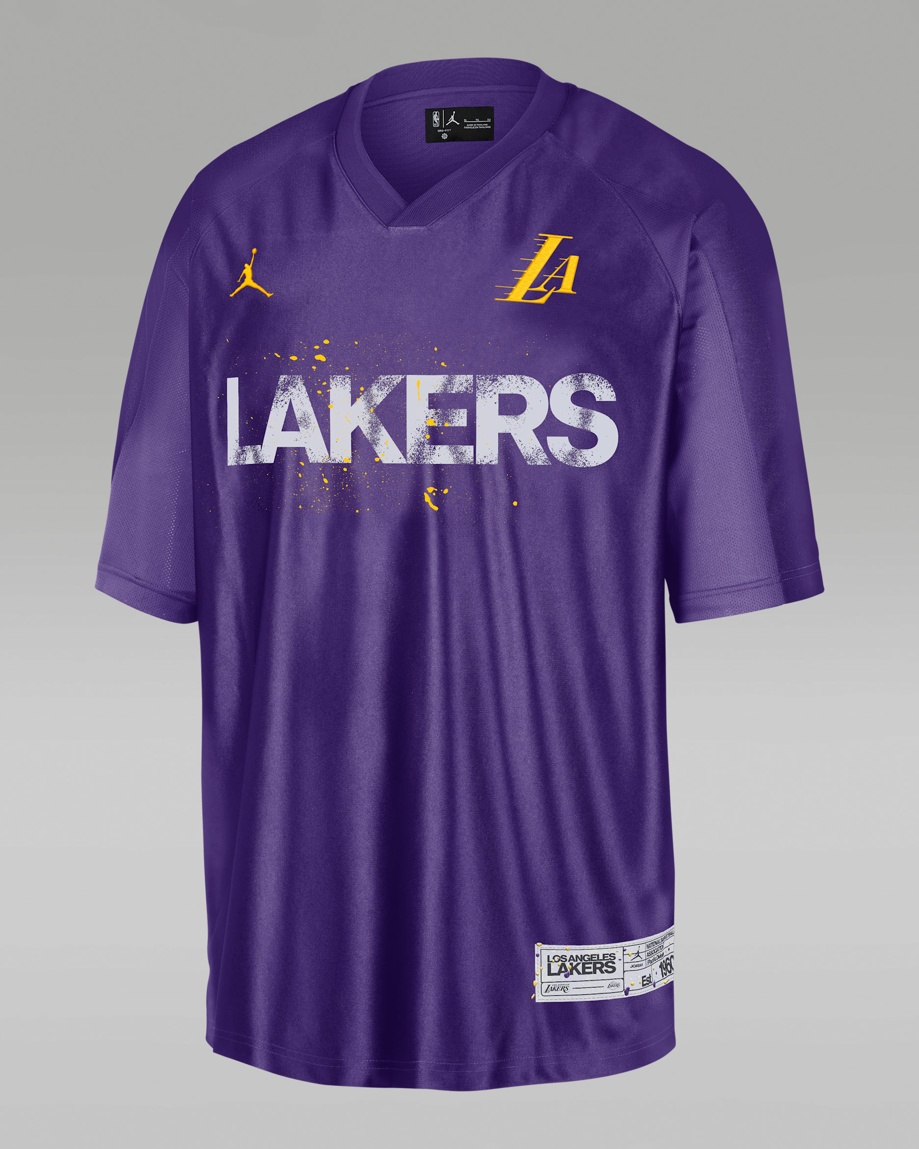 T-shirt męski Los Angeles Lakers Jordan Dri-FIT MVP - Field Purple/Field Purple/Field Purple