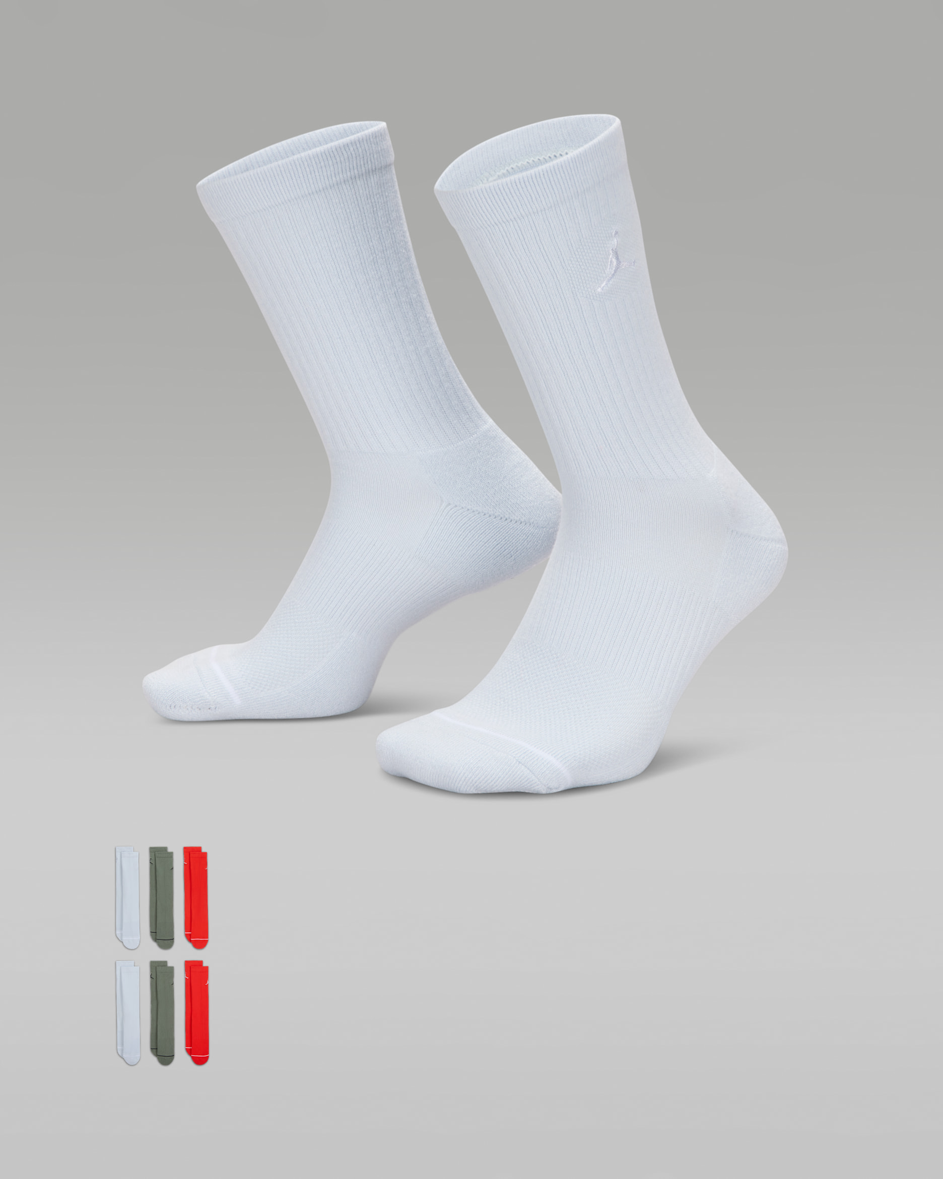 Jordan Everyday Calcetas acolchadas (6 pares) - Multicolor