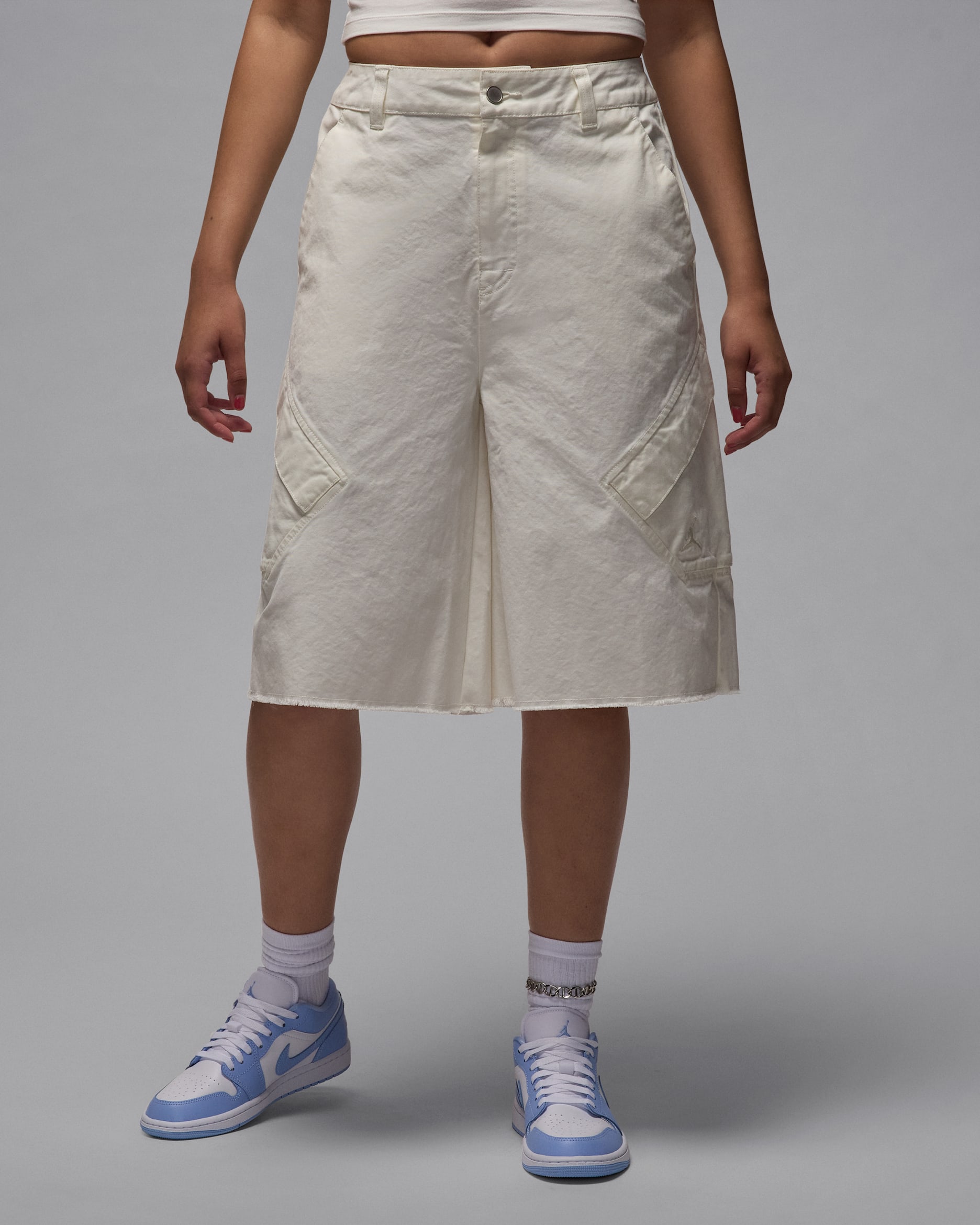 Jordan Flight Chicago Women's Big Shorts - Sail