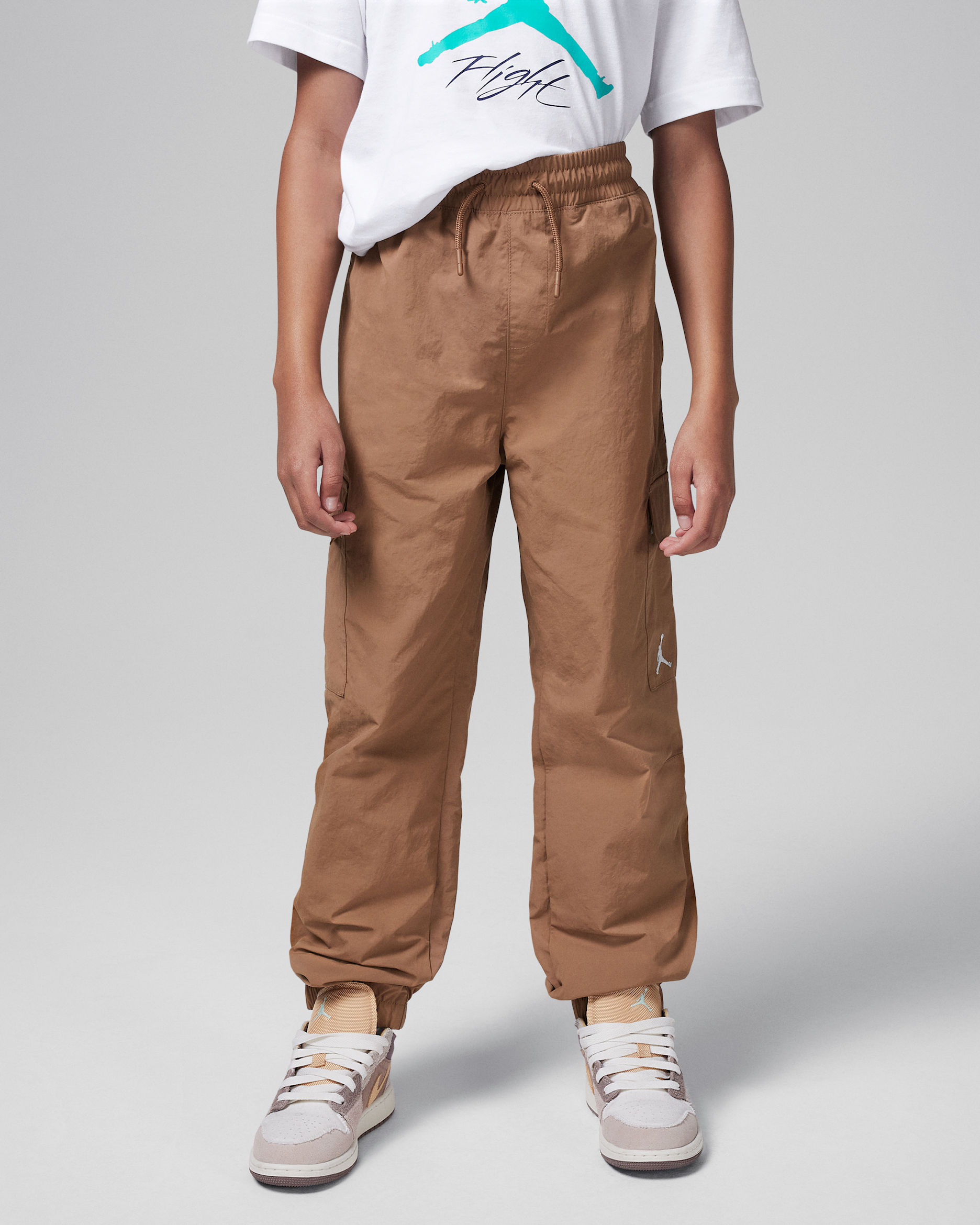 Jordan Older Kids' Double Cargo Trousers - Archaeo Brown