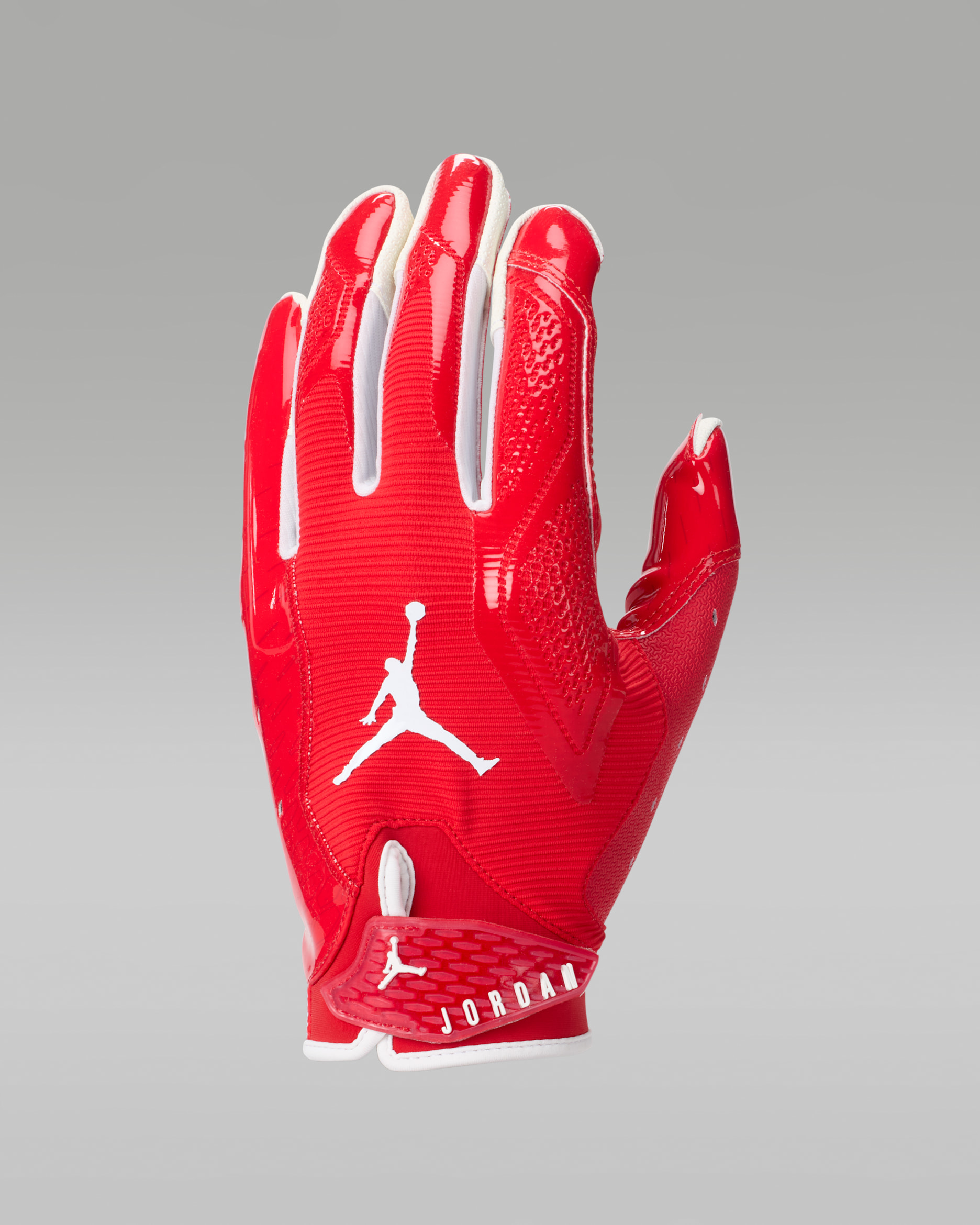 Jordan Fly Lock 2.0 Football Gloves - University Red/White