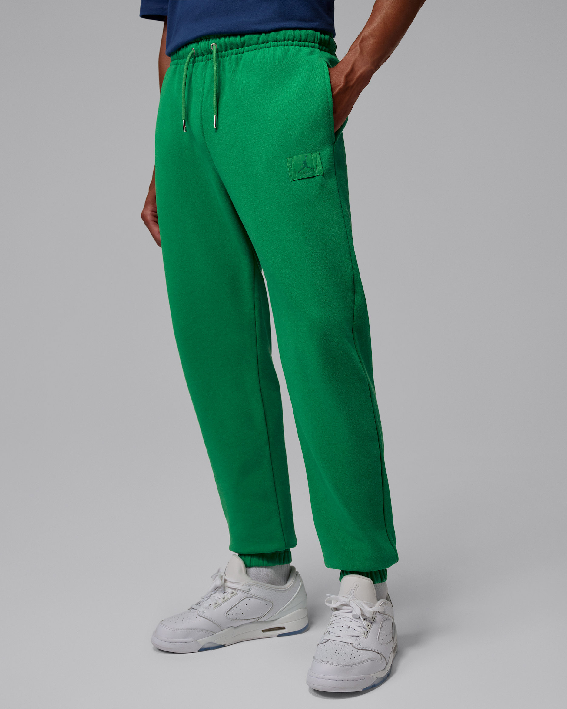 Pánské kalhoty Jordan Flight Fleece - Lucky Green