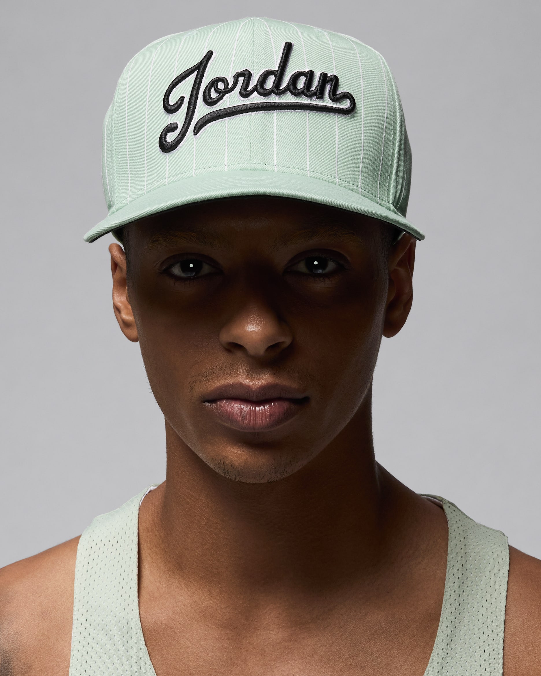 Jordan Flight MVP Pro Structured Cap - Seafoam/Black/Black