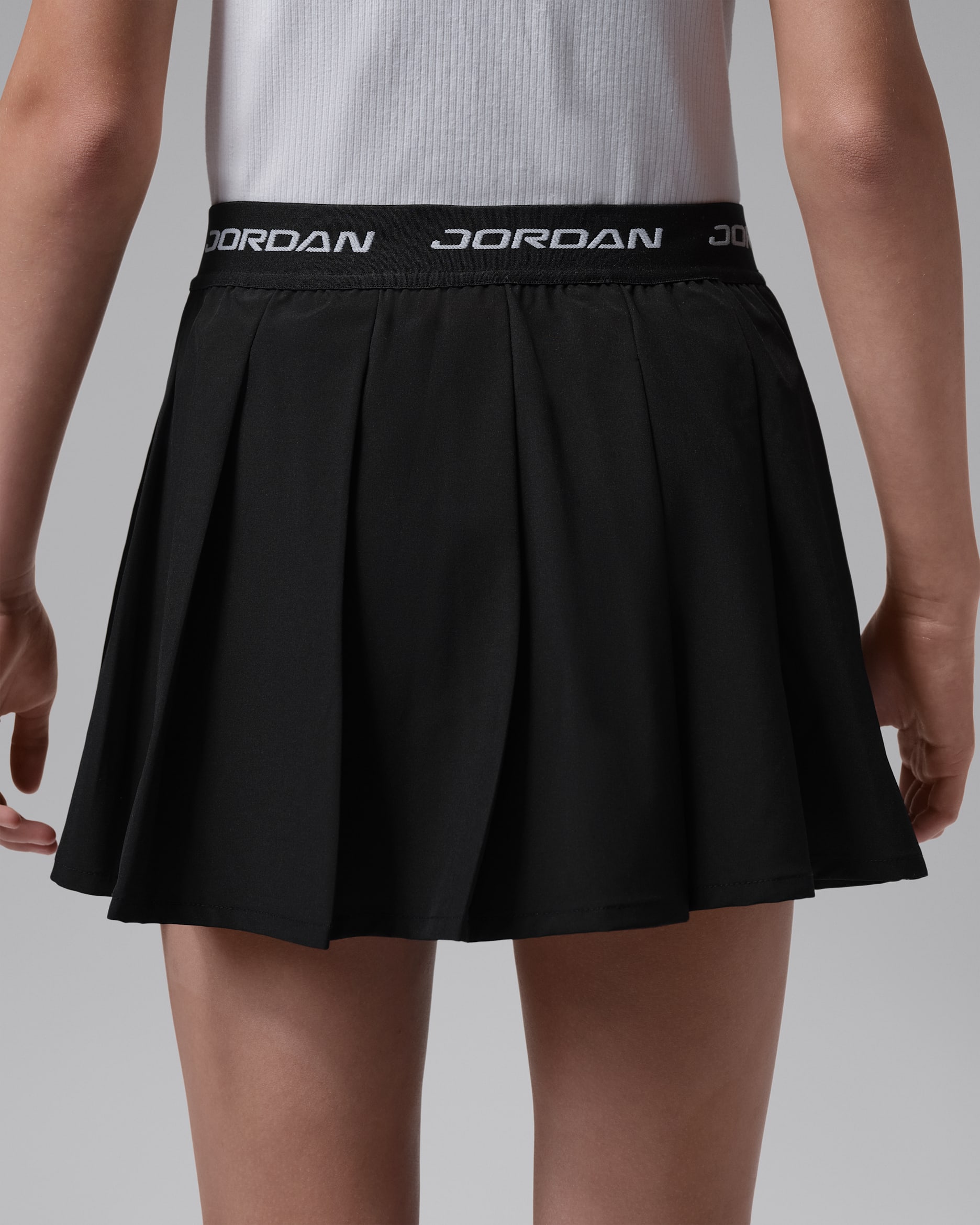Skort de tejido Woven para niños talla grande Jordan Jumpman Sport - Negro