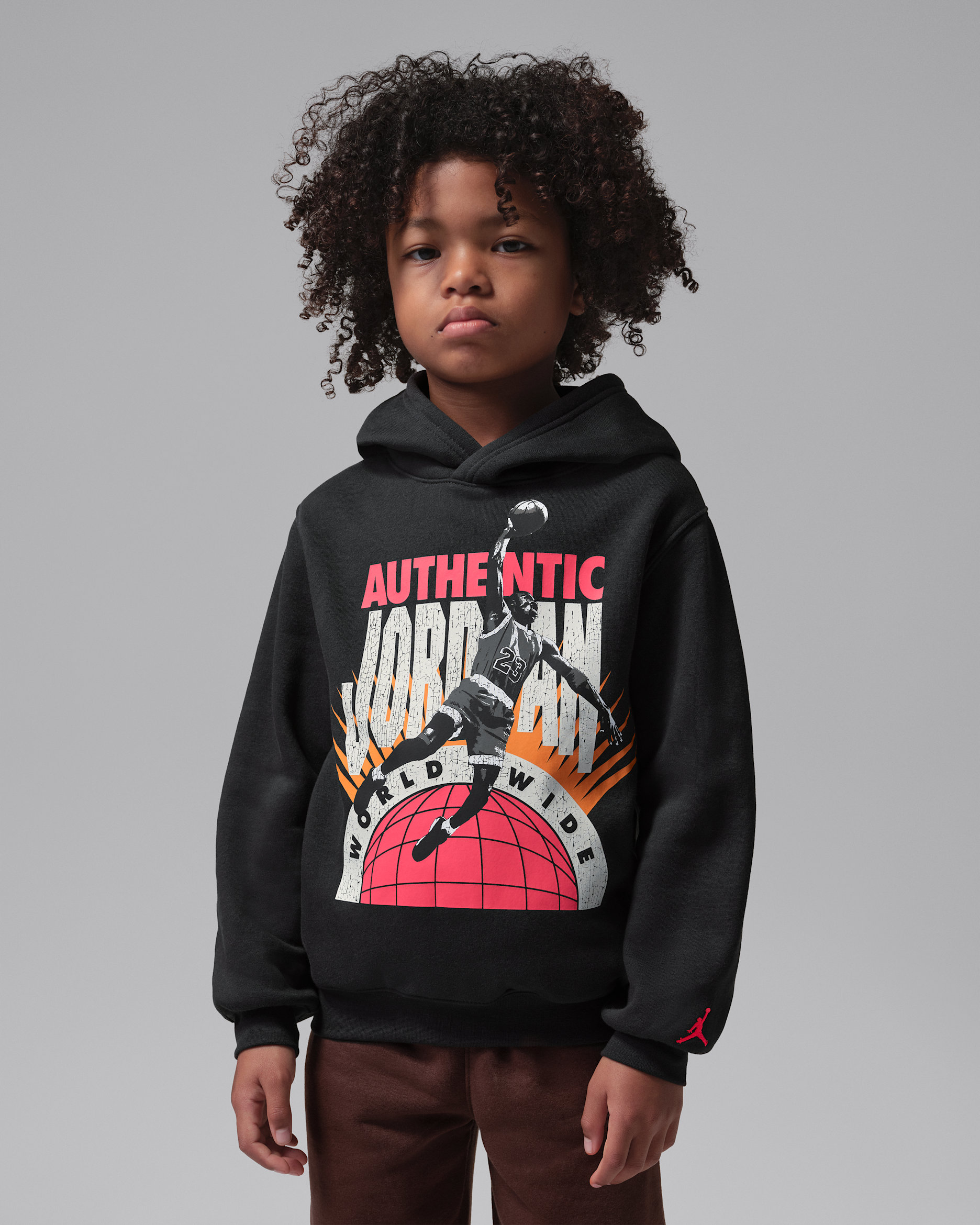 Jordan Little Kids' Authentic Jordan Pullover Hoodie - Off Noir