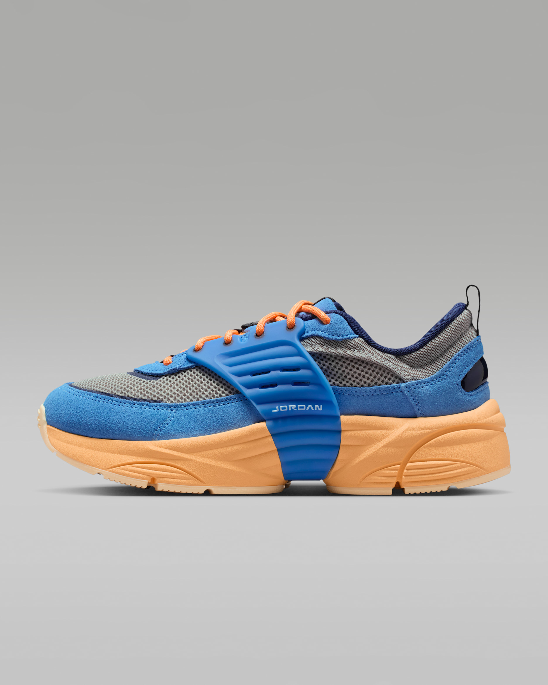 Jordan Trunner O/S SP Men's Shoes - Blue Beyond/Cobblestone/Midnight Navy/Atomic Orange