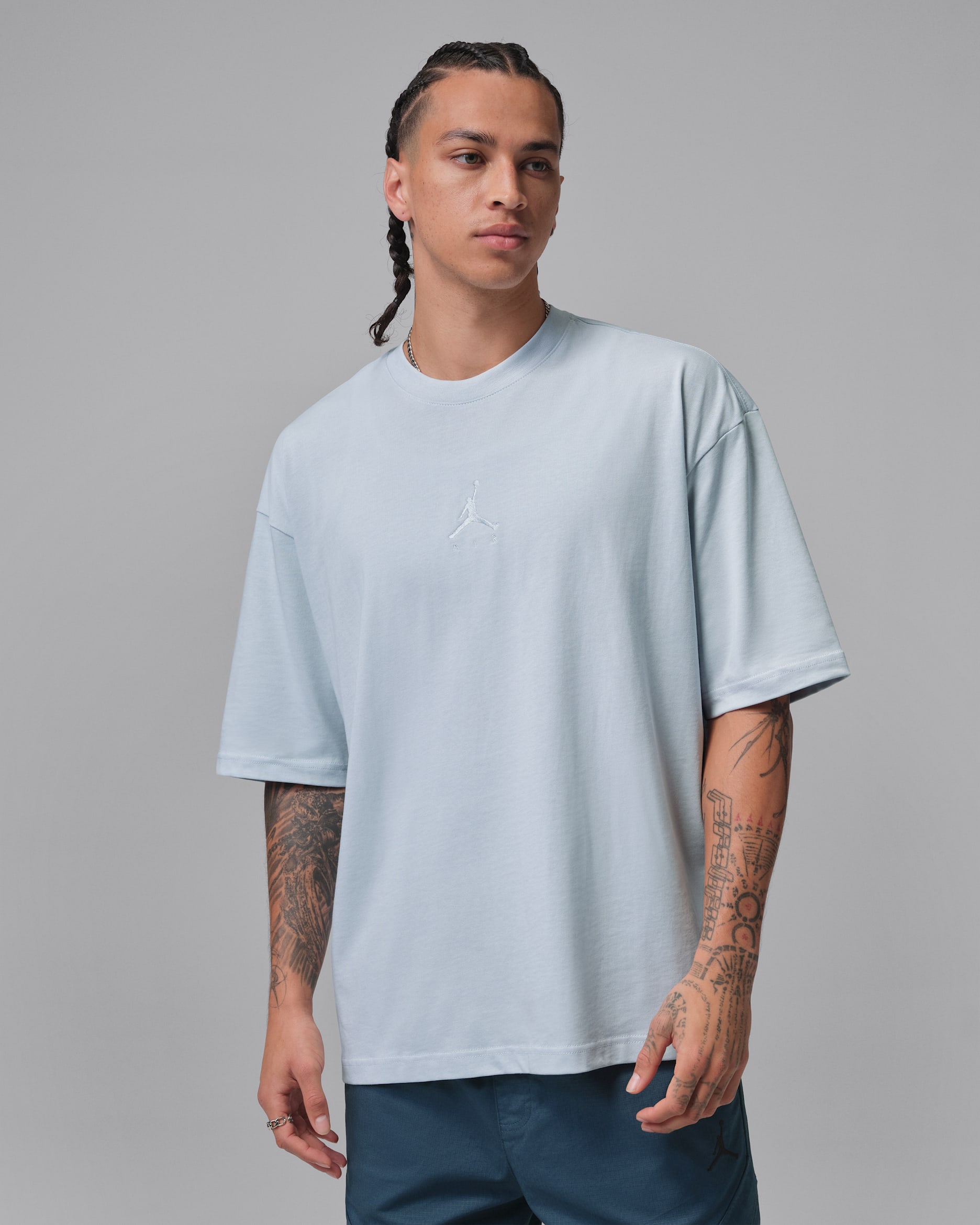 Playera oversized para hombre Jordan Flight Essentials - Halo/Halo