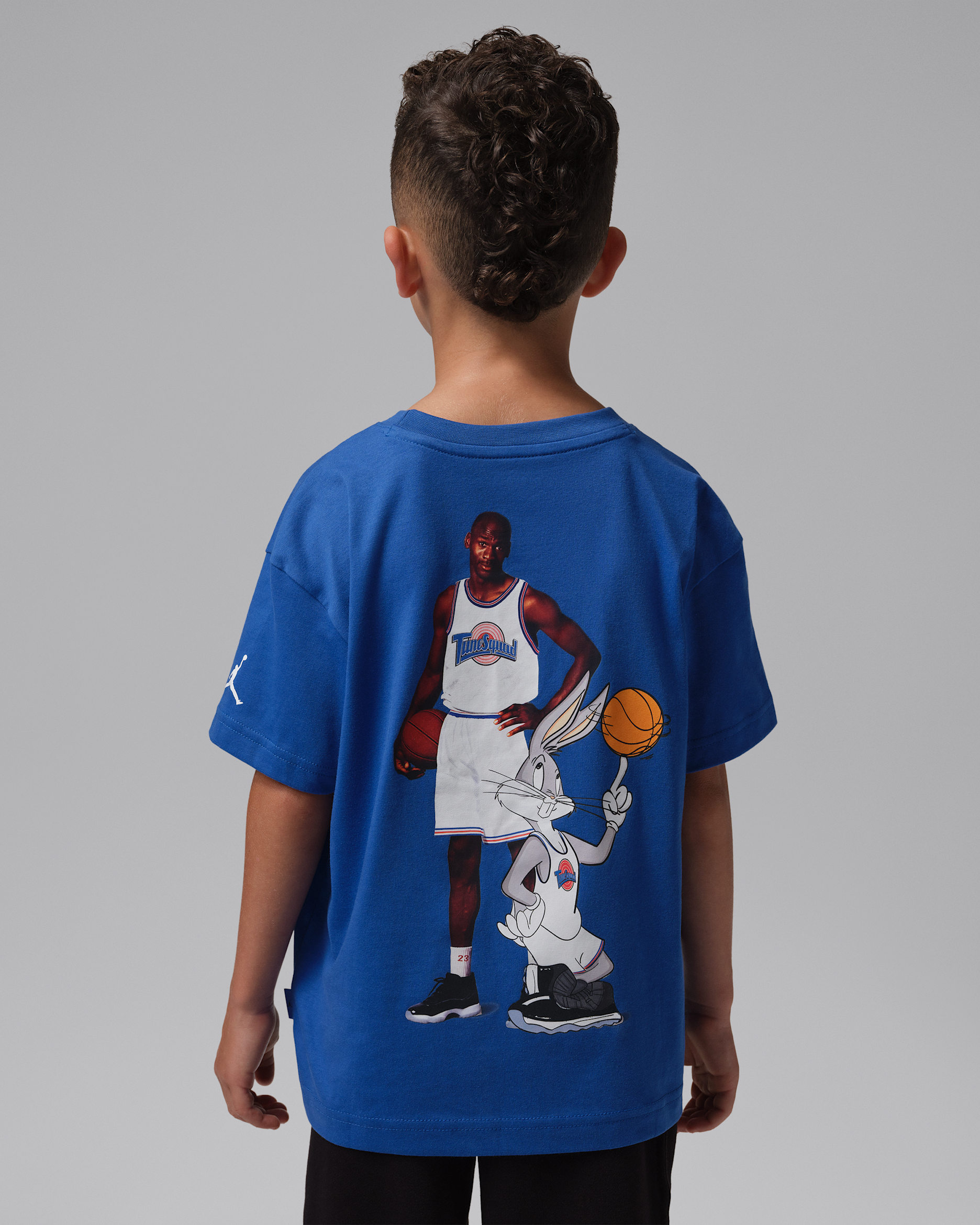 Jordan Little Kids' Space Jam 30 Pic T-Shirt - Varsity Royal