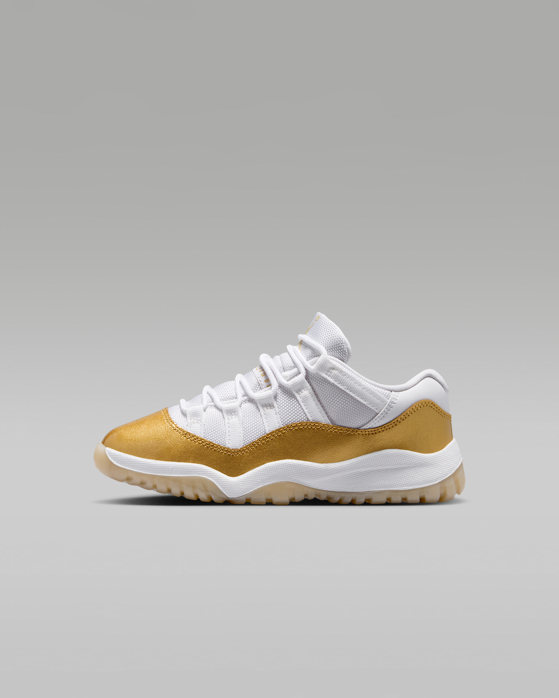 Calzado para niños de preescolar Jordan 11 Retro Low - Blanco/Oro team/Oro metalizado