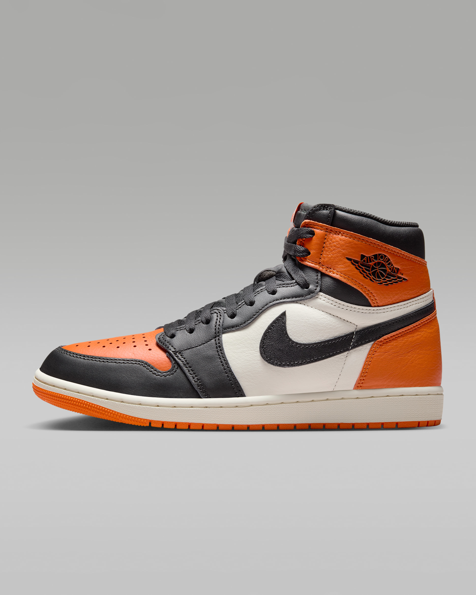 Air Jordan 1 Retro 高筒 OG "Shattered Backboard" 男鞋 - 黑色/Sail/Starfish/黑色