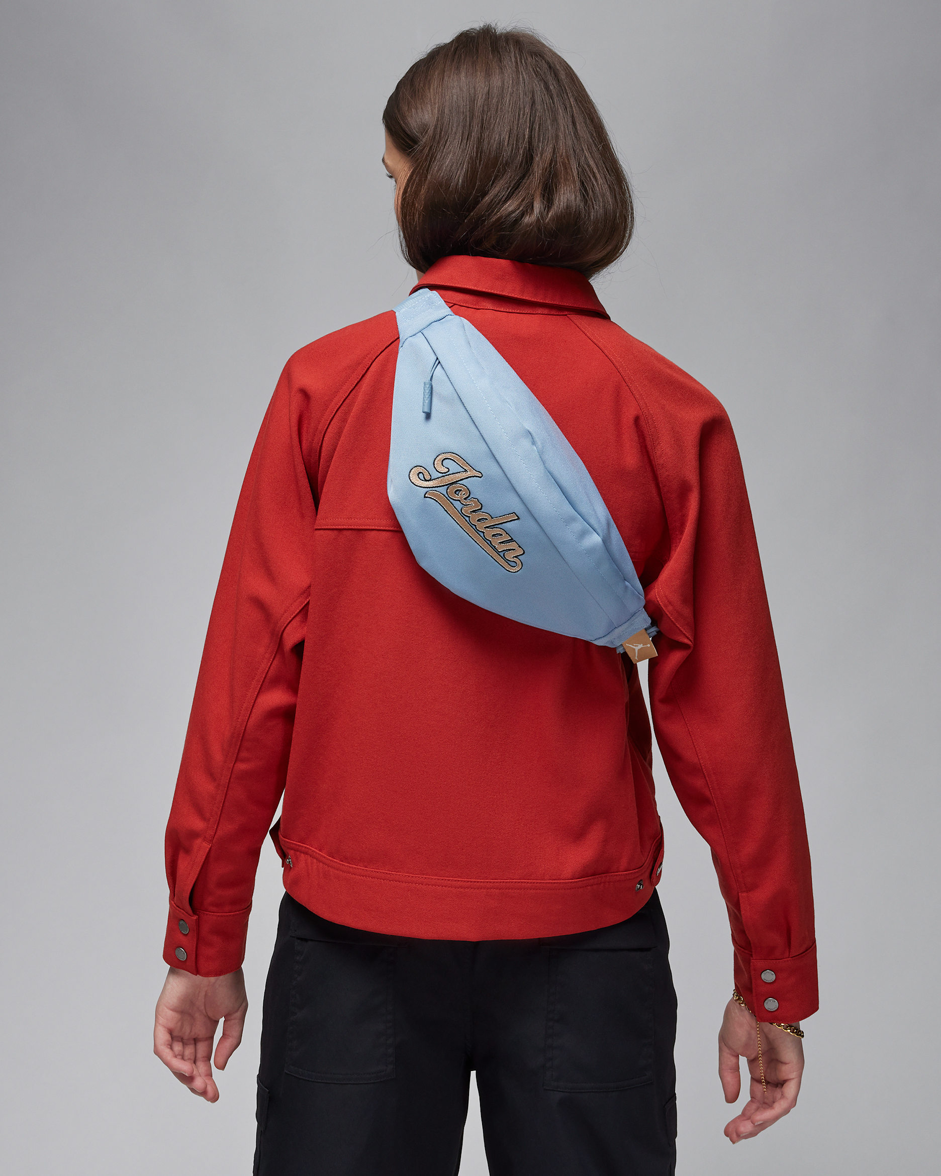 Jordan MVP Crossbody Bag (6L) - Blue Grey