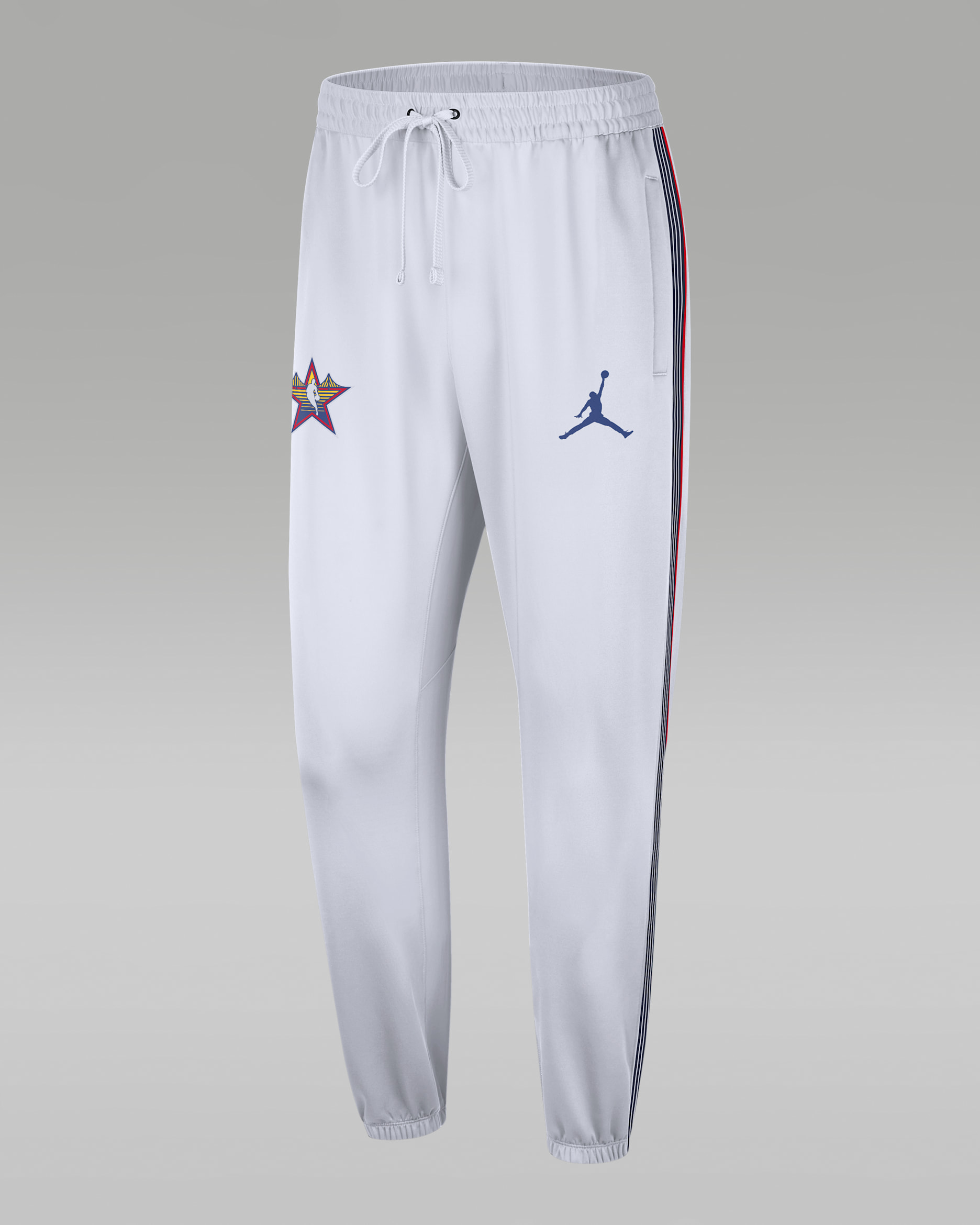 Pants de la NBA Jordan para hombre 2025 All-Star Weekend Showtime - Blanco