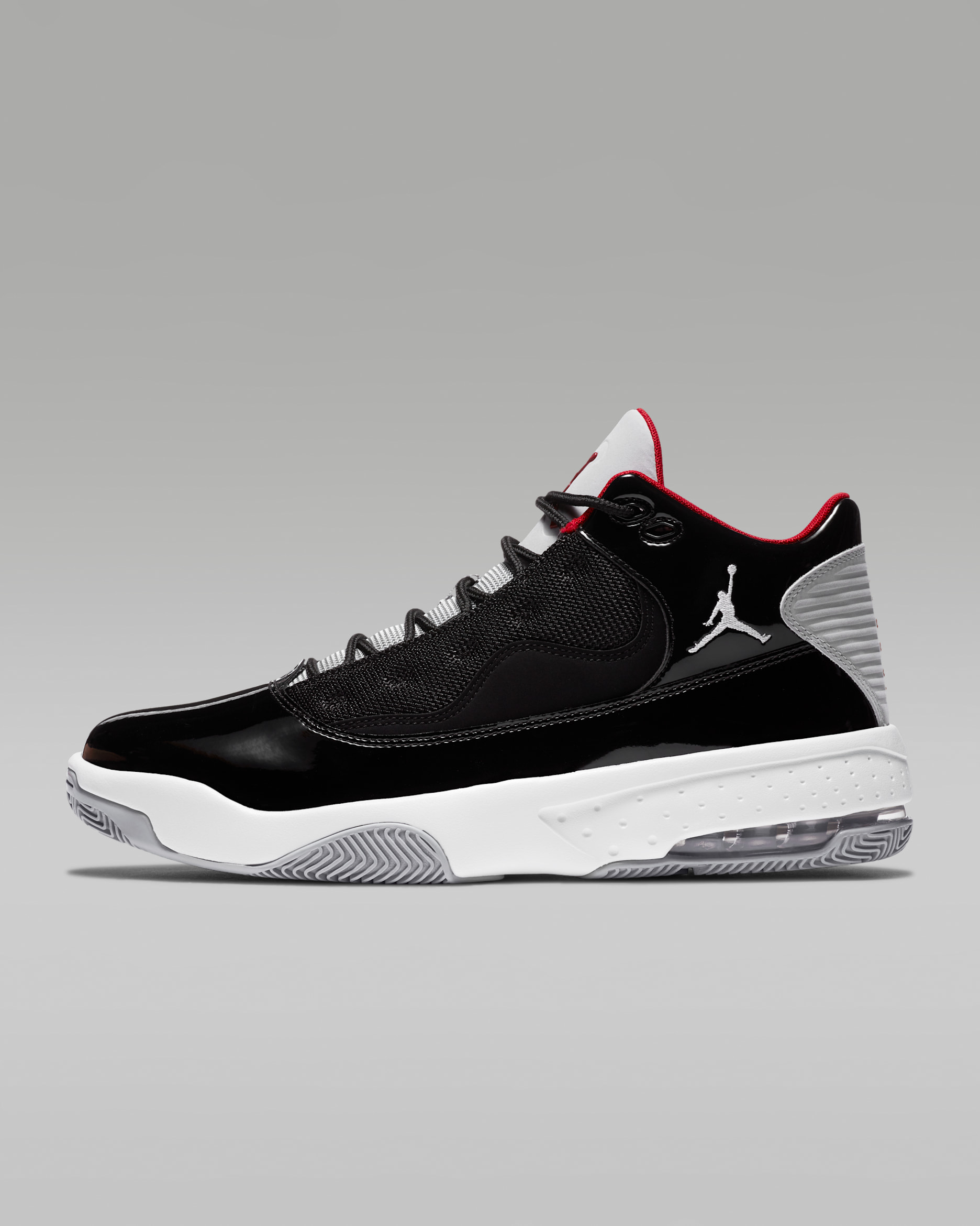 Jordan Max Aura 2 Men's Shoe - Black/White/Wolf Grey/Gym Red