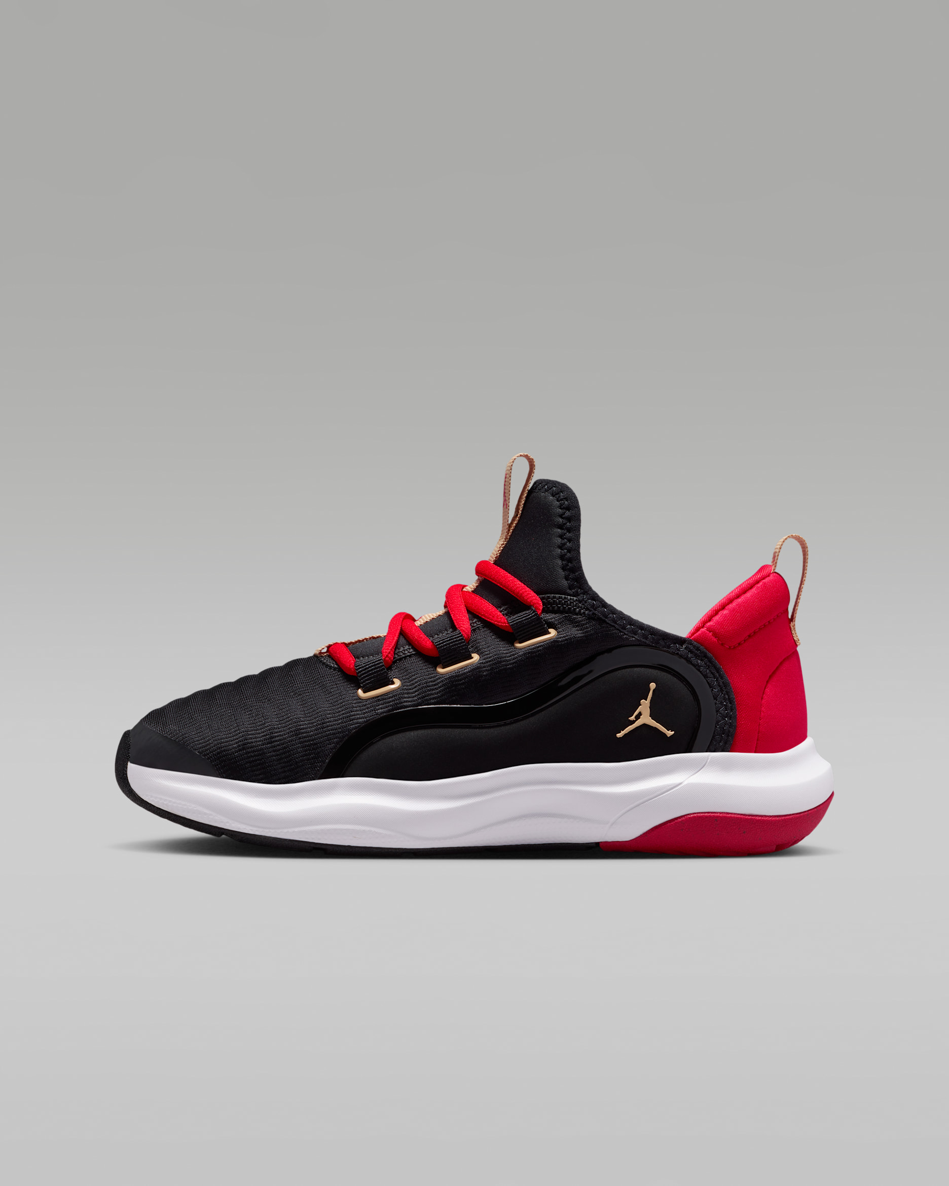 Jordan 23/7.2 EasyOn Older Kids' Shoes - Black/Fire Red/White/Sesame