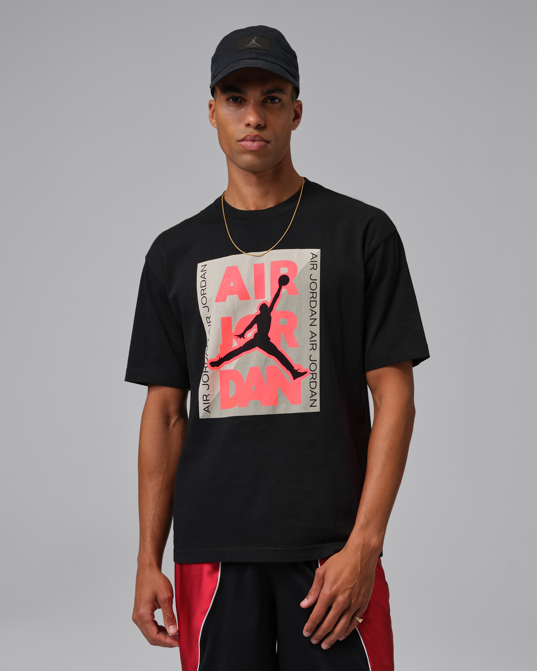 T-shirt à motif Jordan pour Homme - Noir