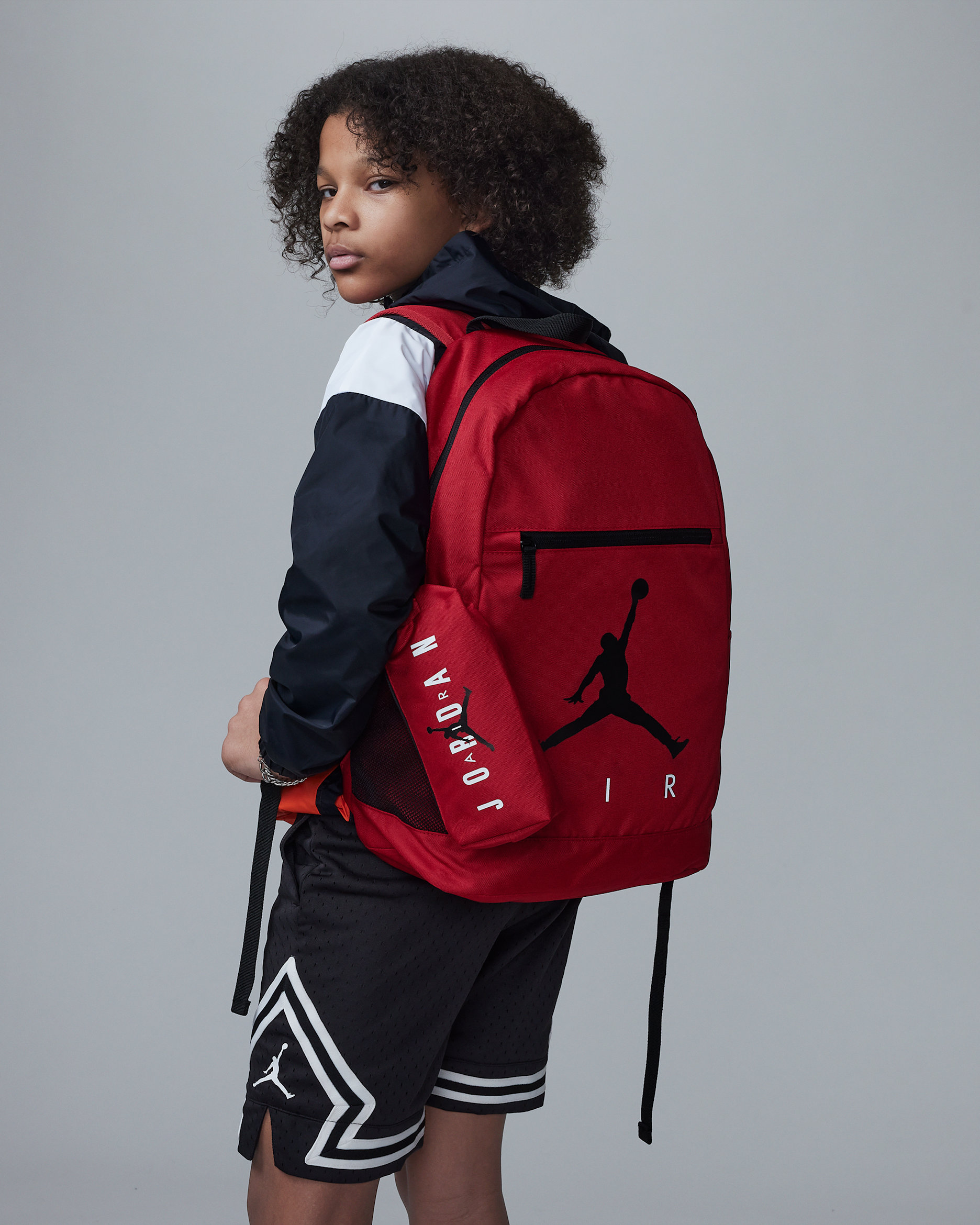 Jordan Air Schulrucksack (ältere Kinder, 17 l) - Gym Red