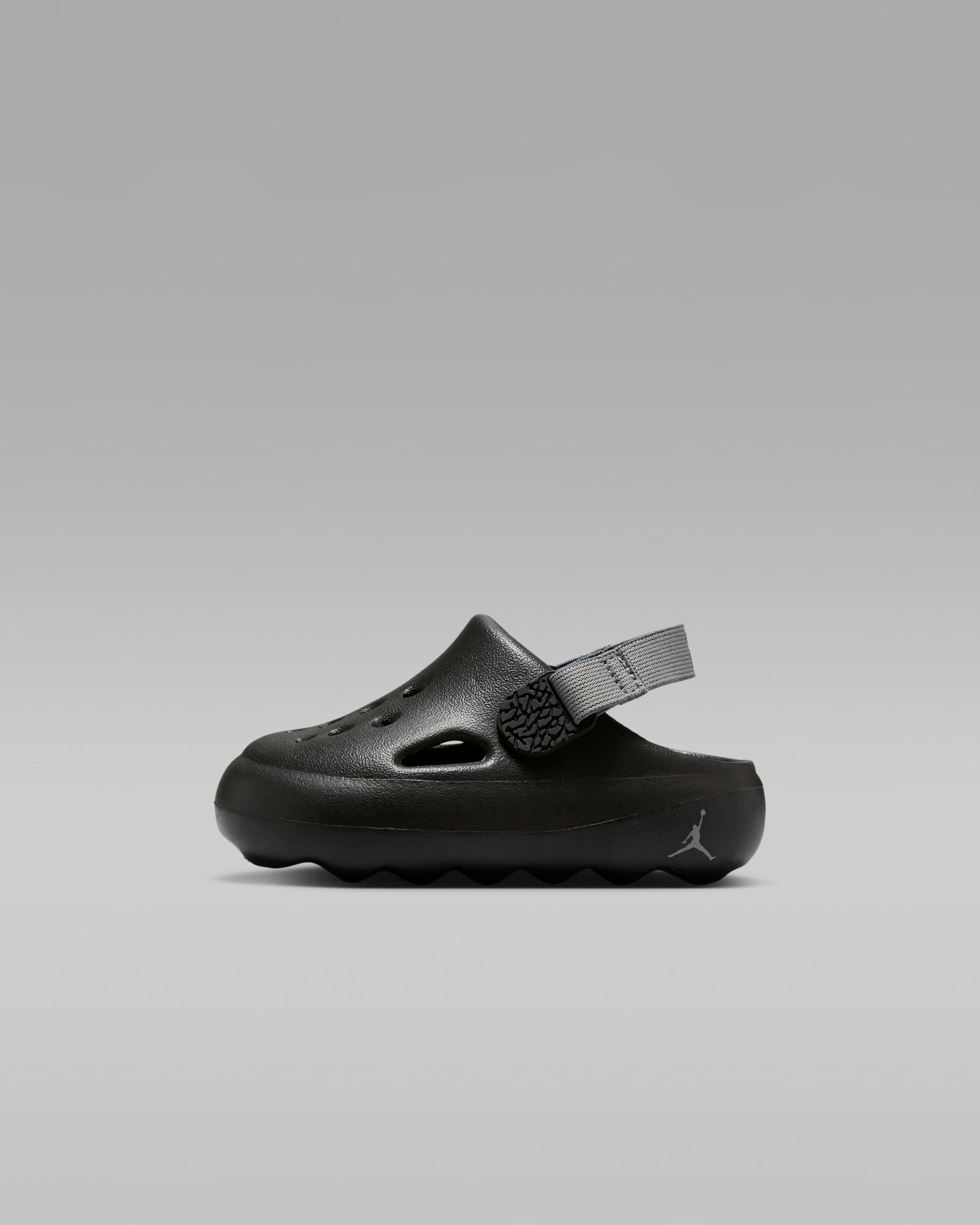 Jordan Hydrip Baby/Toddler Shoes - Black/Smoke Grey