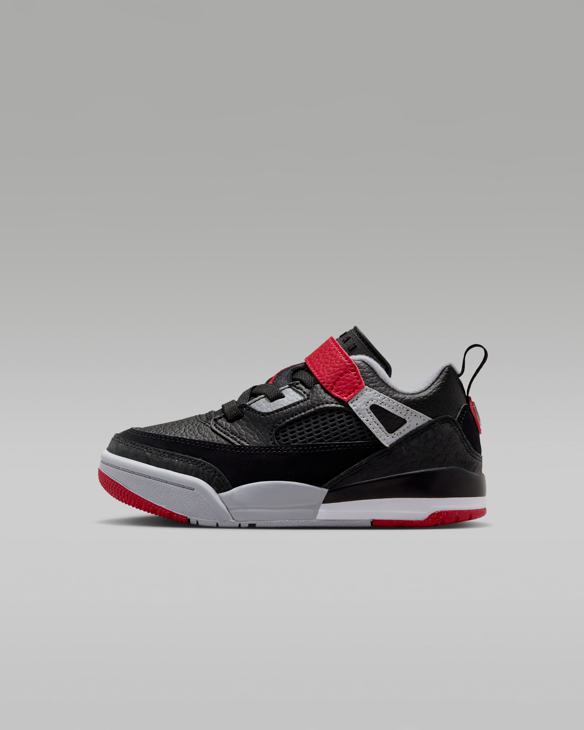 Jordan Spizike Low Little Kids' Shoes - Black/Wolf Grey/White/Gym Red
