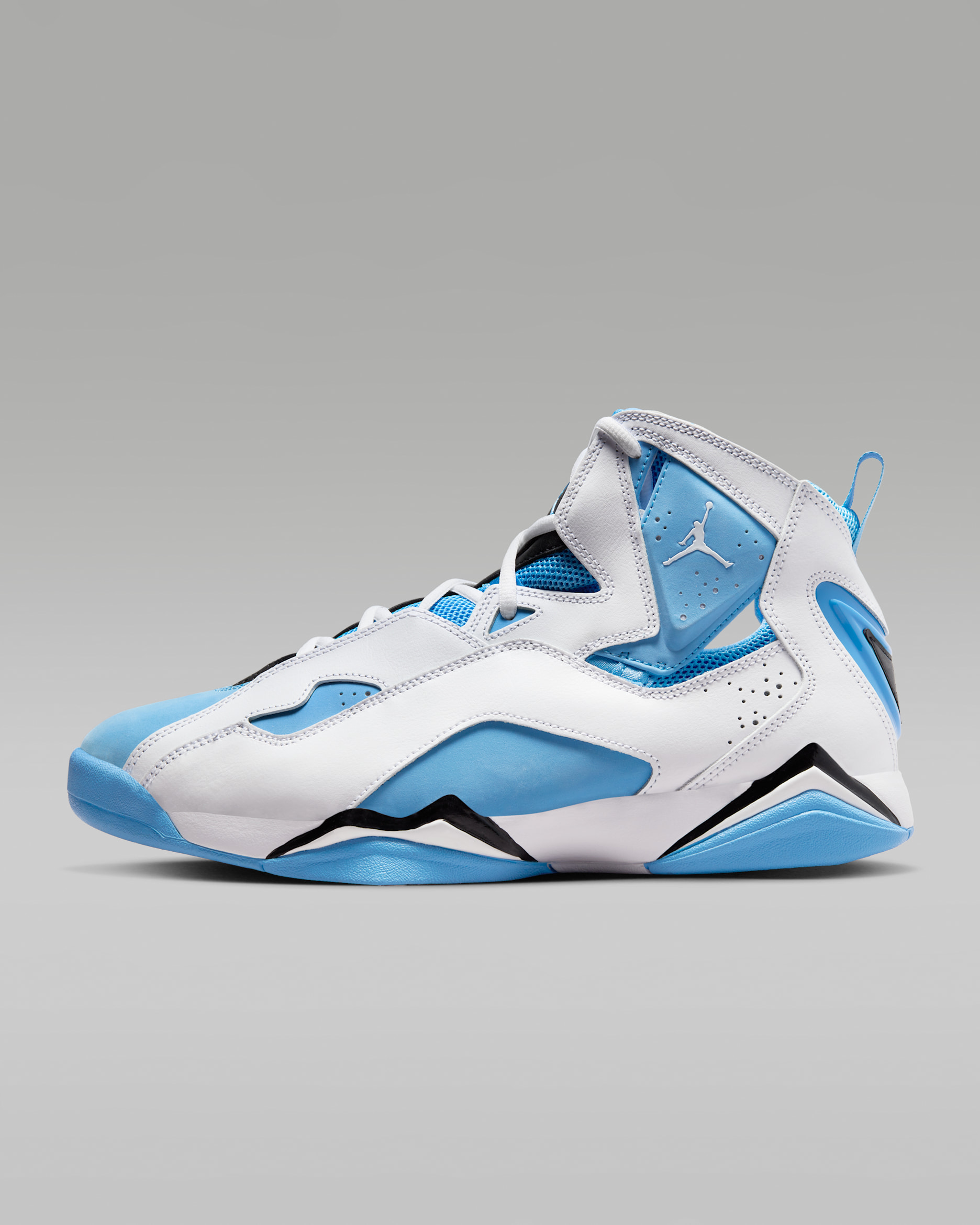 Tenis para hombre Jordan True Flight - Blanco/Negro/Azul universitario