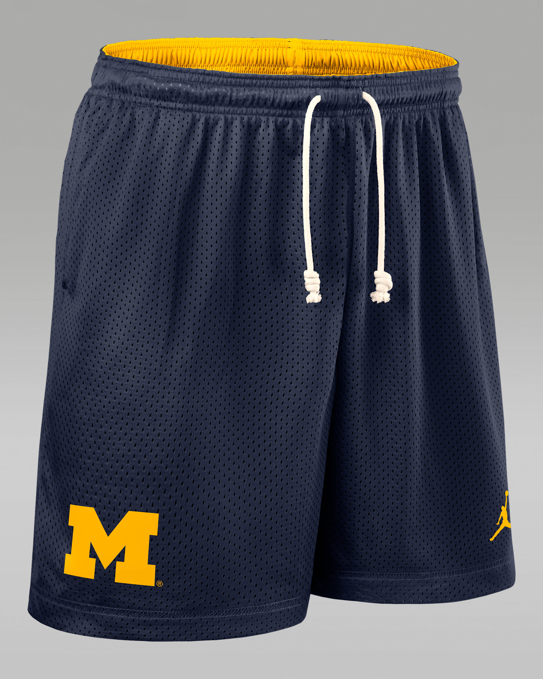 Michigan Sideline Reversible Men’s Jordan Brand Dri-FIT College Shorts - Navy