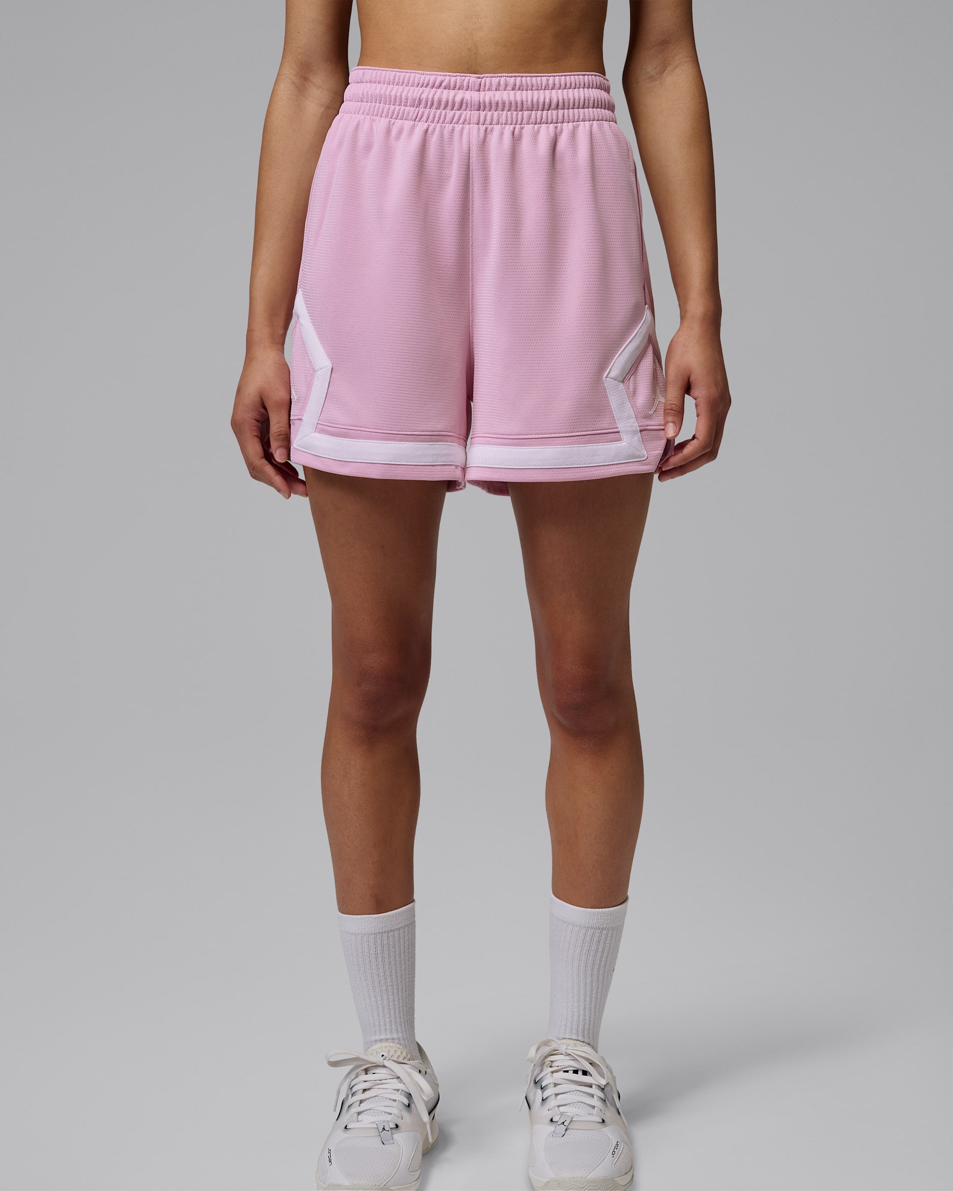 Short Diamond 10 cm Jordan Sport pour femme - Iced Carmine/Iced Carmine/Blanc/Blanc