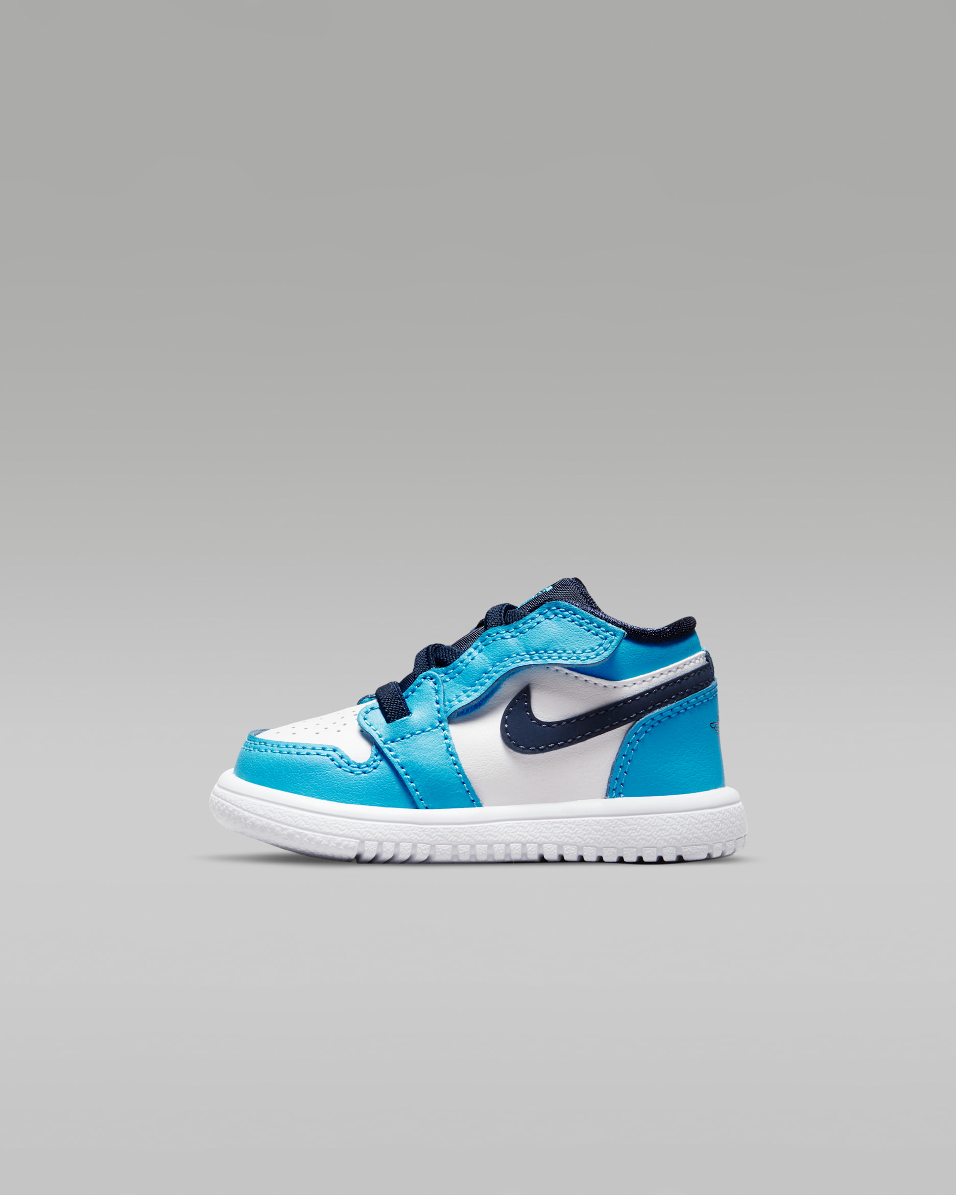 Scarpa Jordan 1 Low Alt - Neonati/Bimbi piccoli - Bianco/Ossidiana/Dark Powder Blue