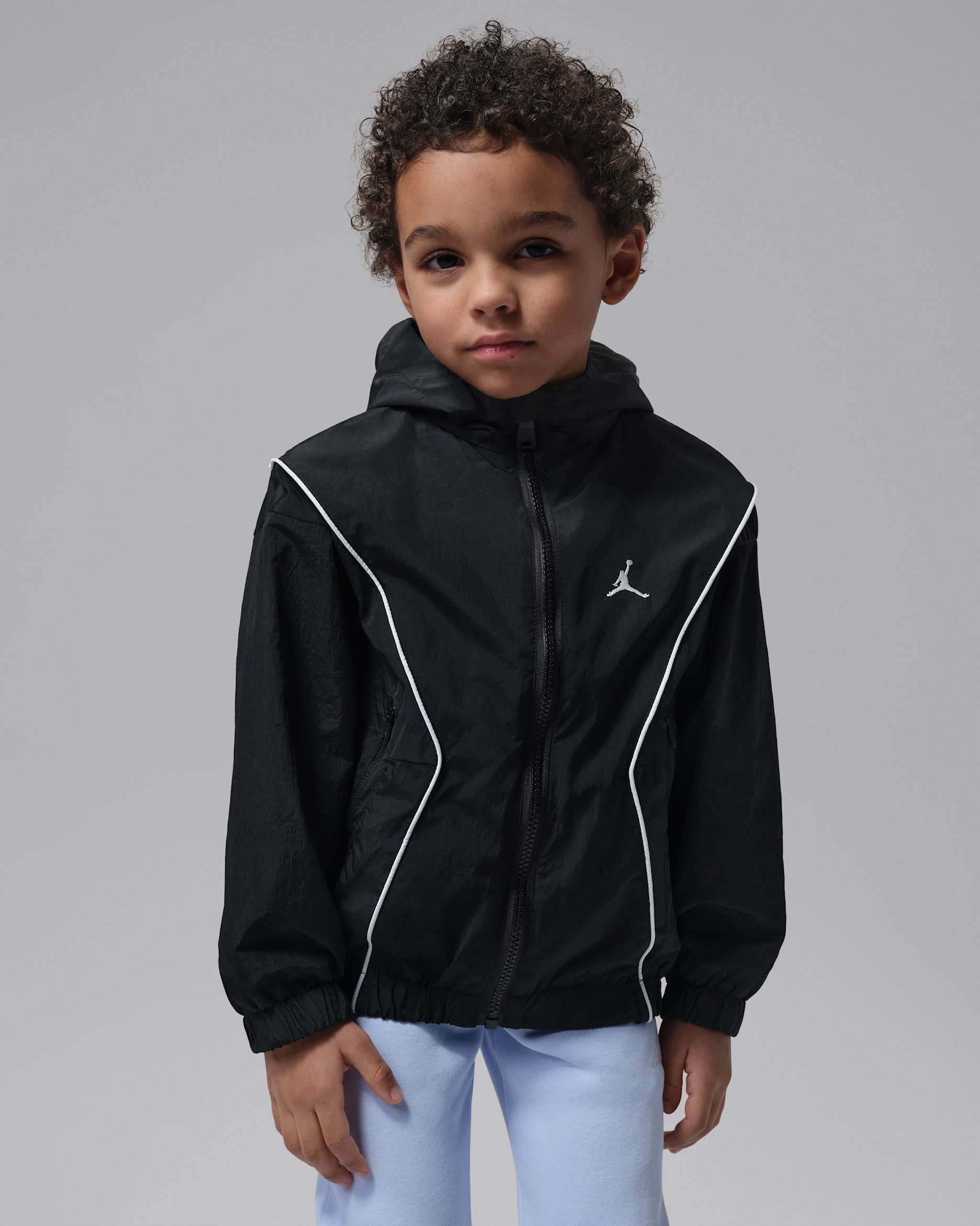 Jordan Little Kids' Essential Draft Jacket - Black