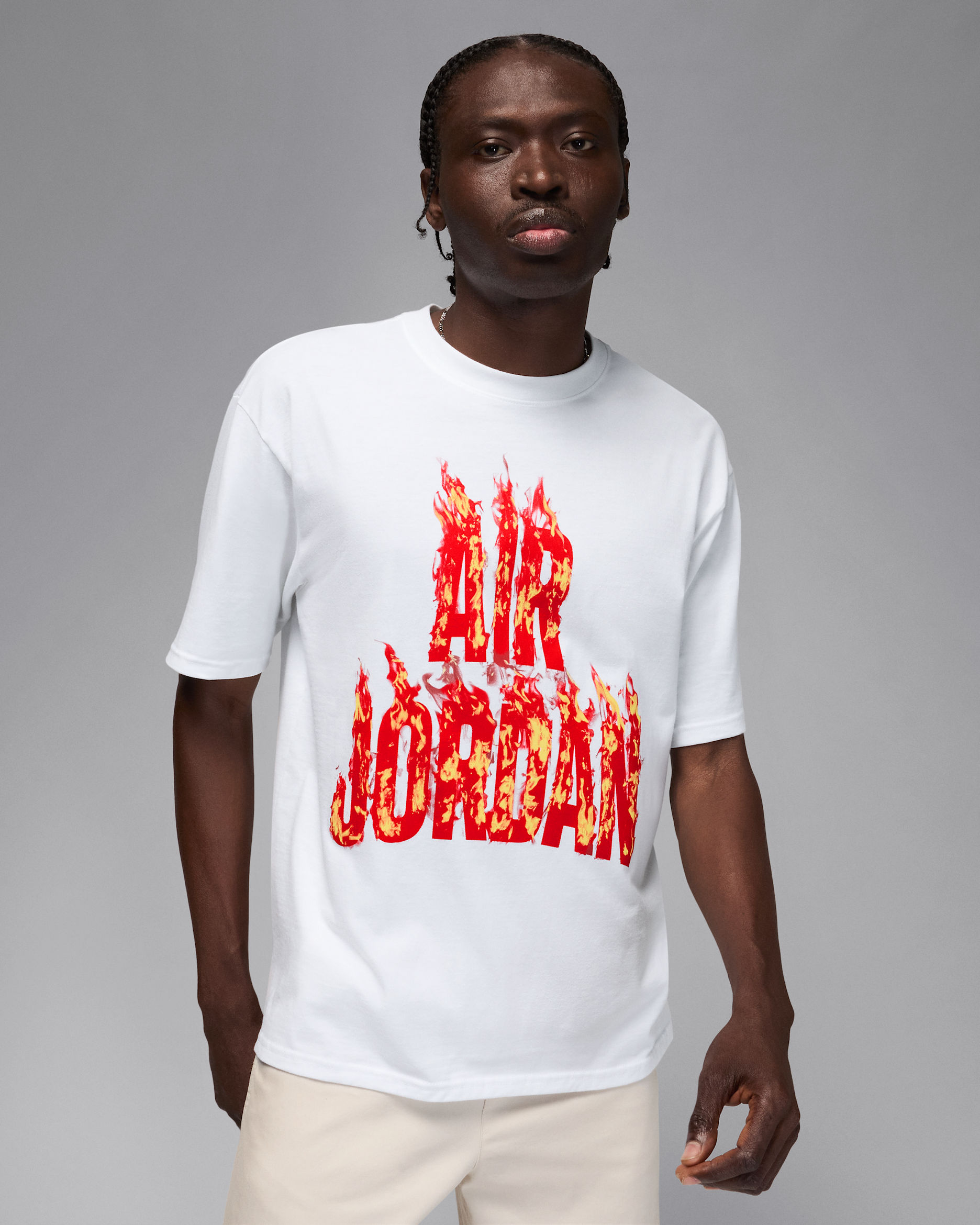 Playera para hombre Jordan AJ5 - Blanco