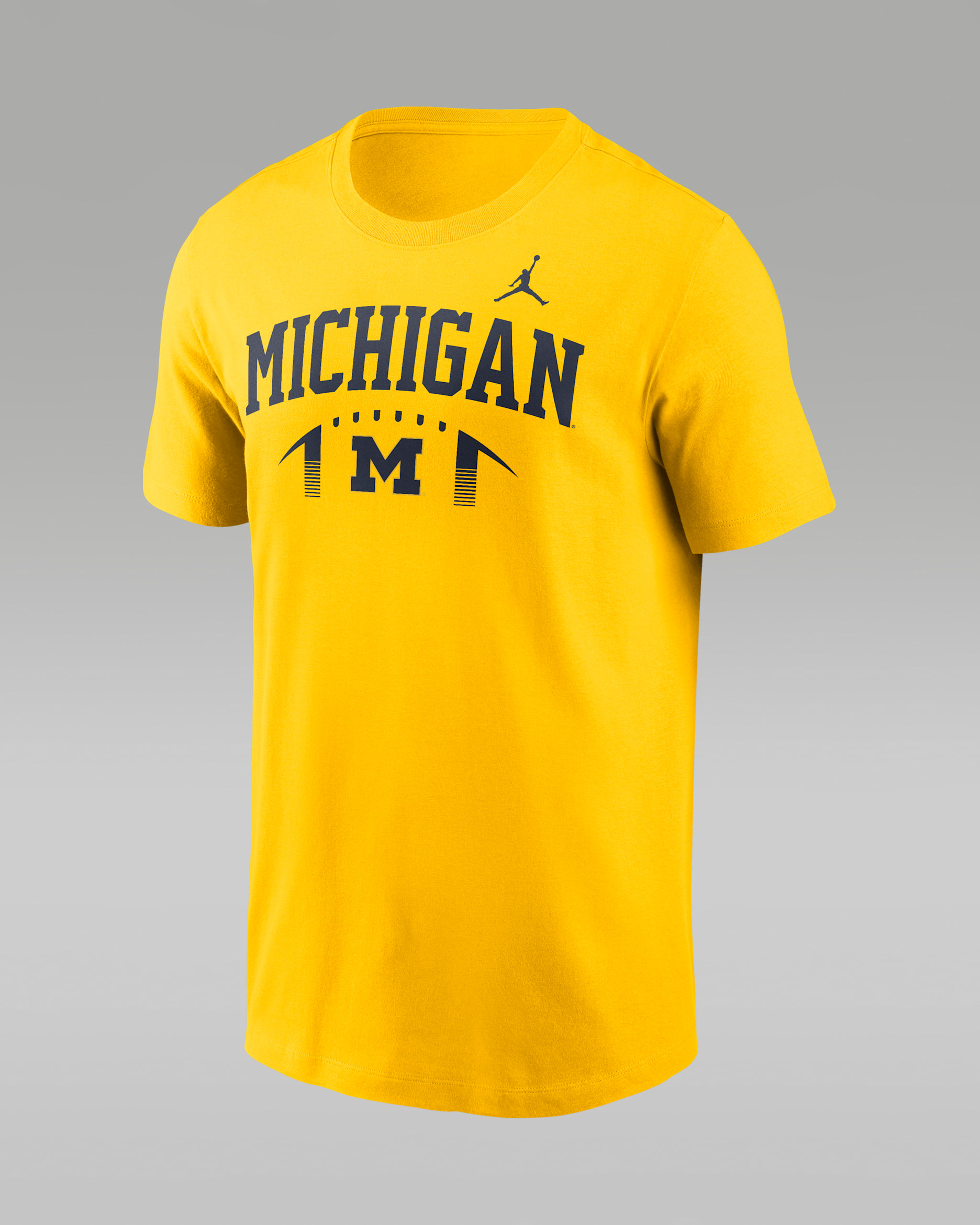 Michigan Primetime Football Icon Men's Nike College T-Shirt - Maize