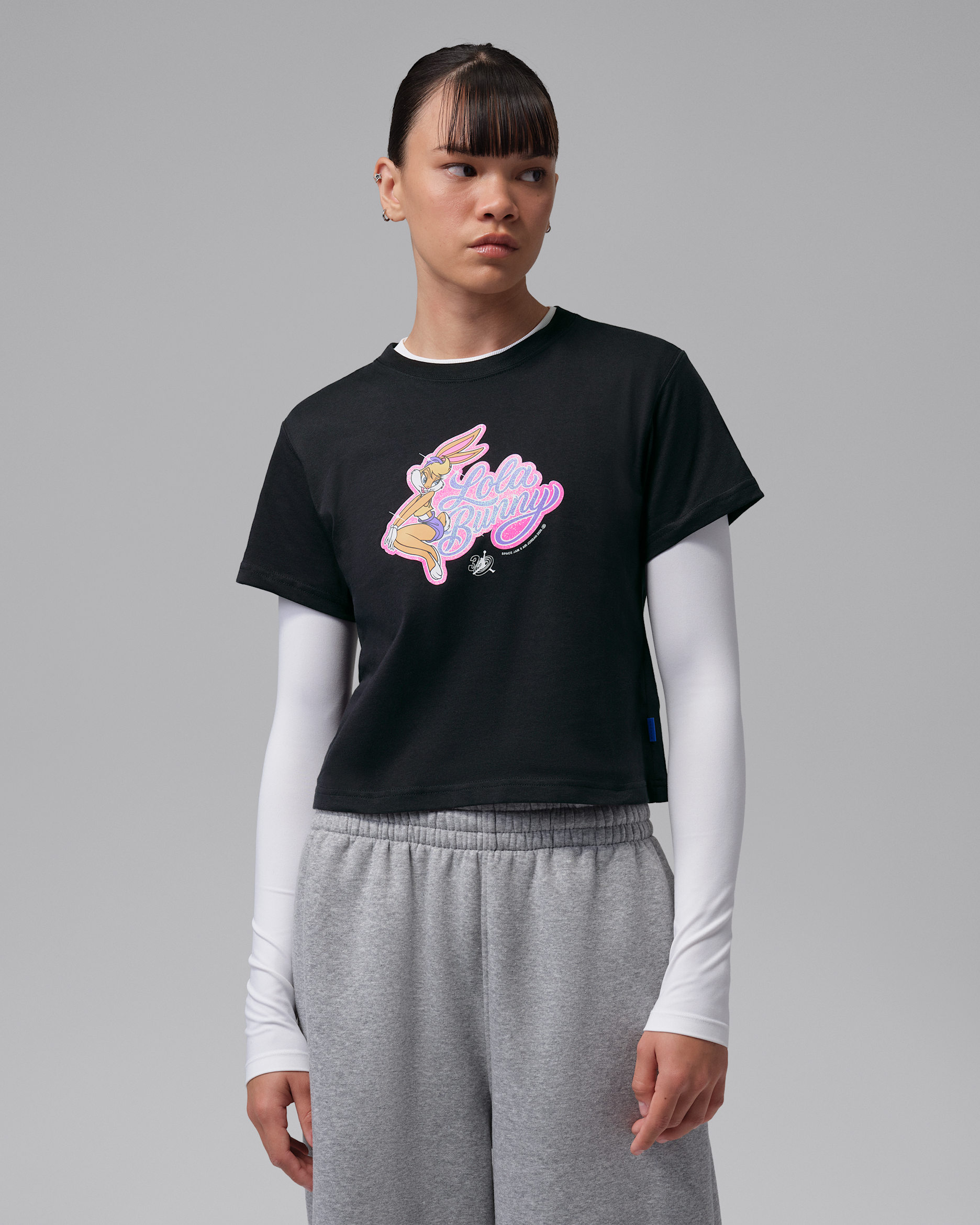 Jordan Lola Bunny Women's Graphic T-Shirt - Black