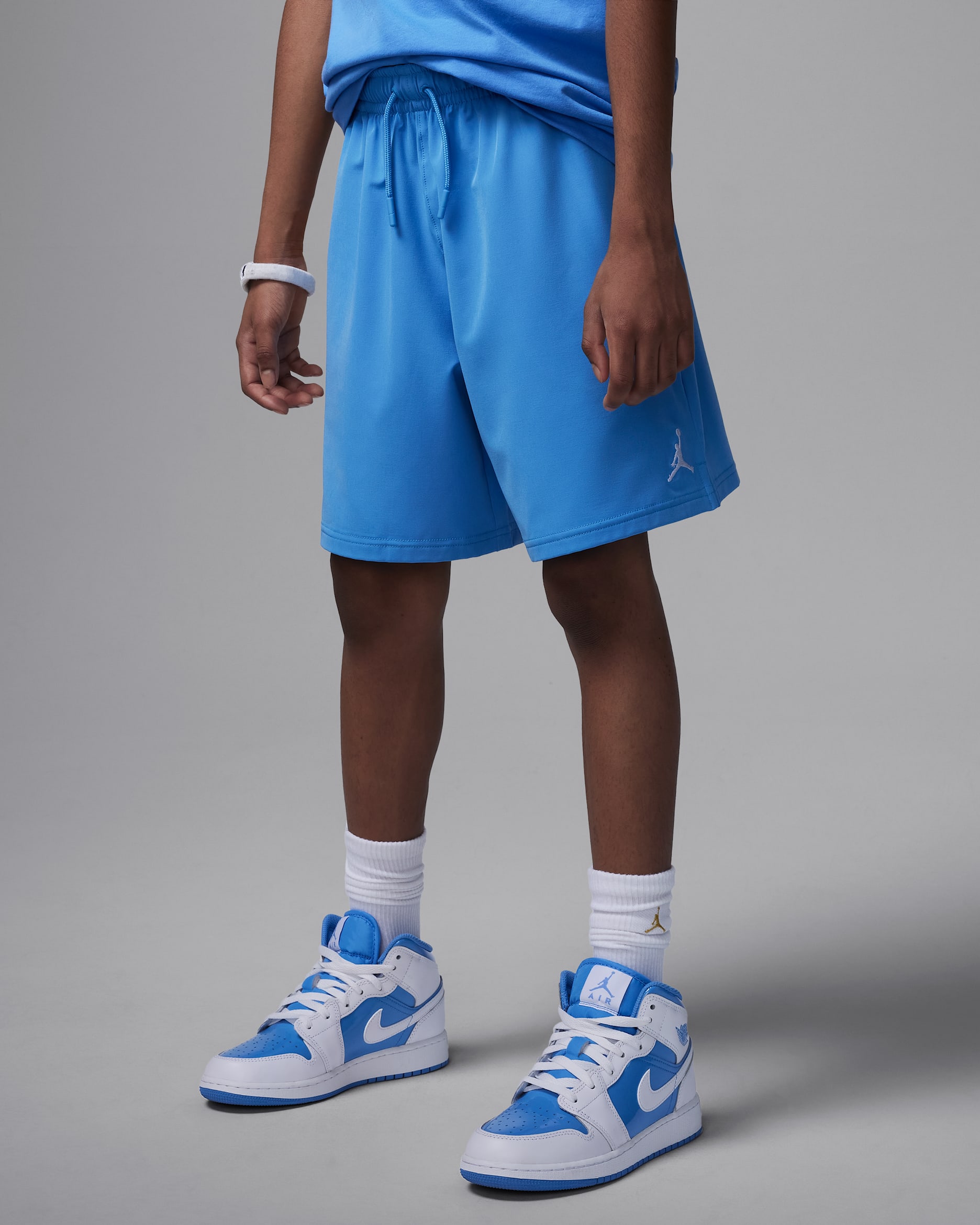 조던 주니어 점프맨 우븐 플레이 쇼츠 - 유니버시티 블루