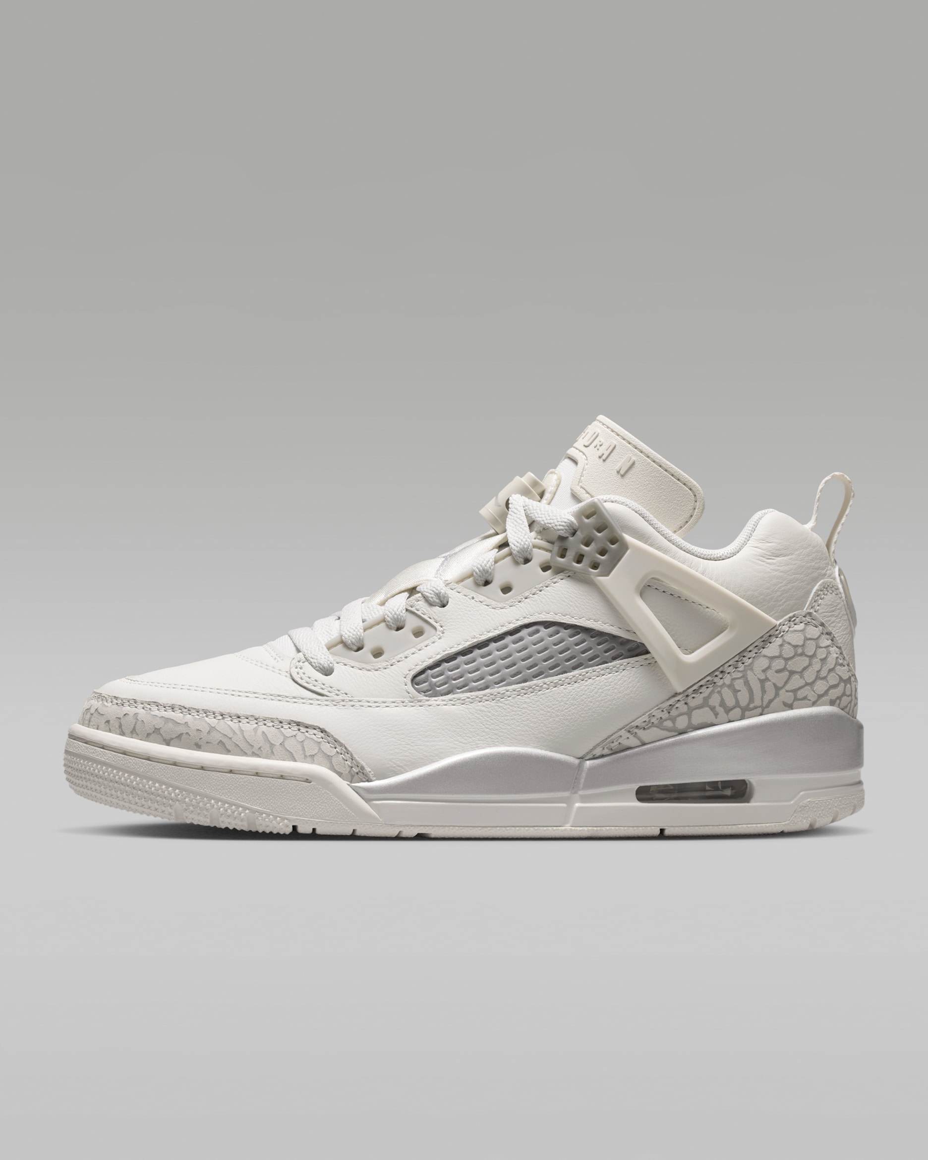 Jordan Spizike Low Women's Shoes - Swan/Wolf Grey/Metallic Silver