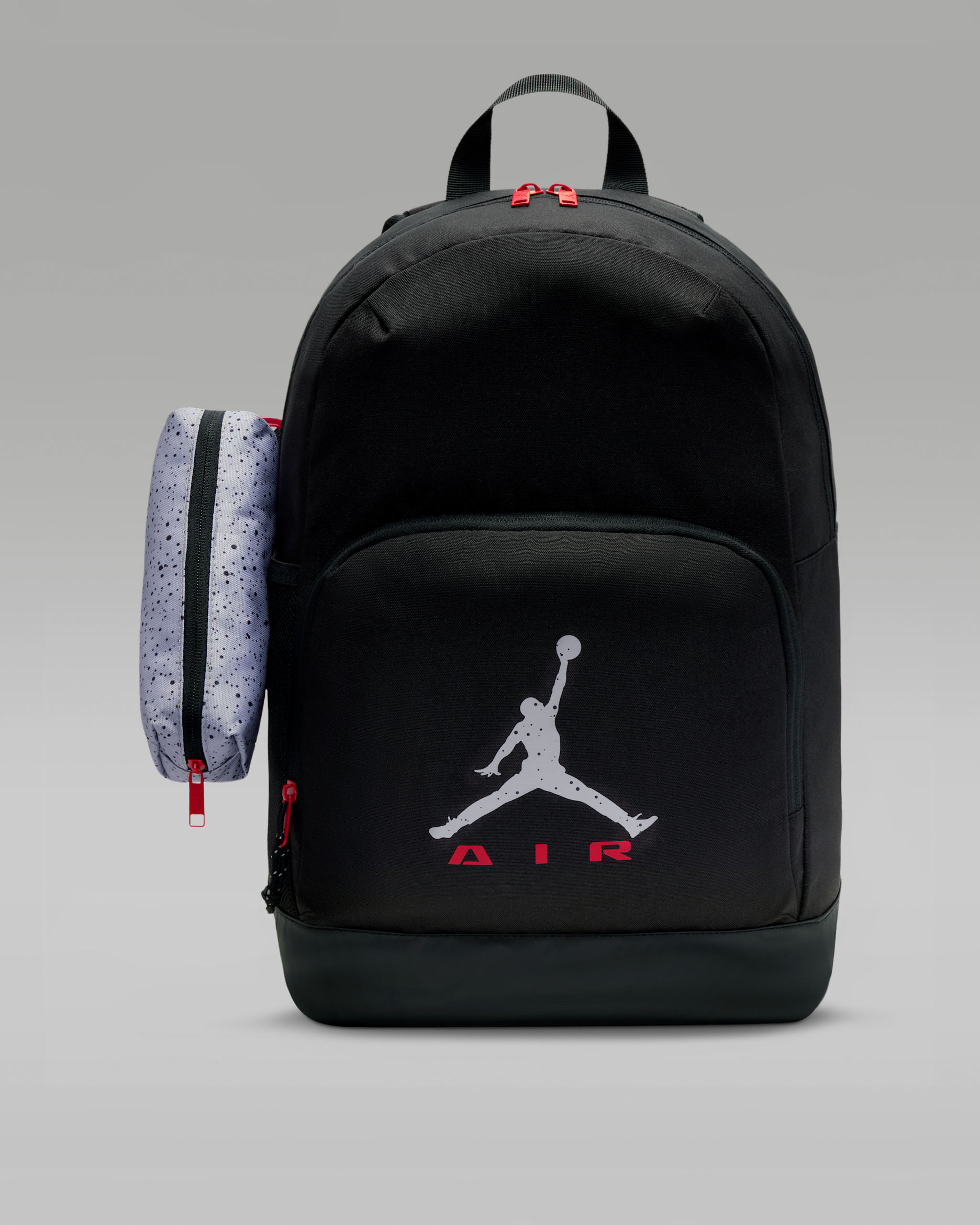 Jordan Big Kids' Air Raid Backpack (17L) - Black/Cement Grey