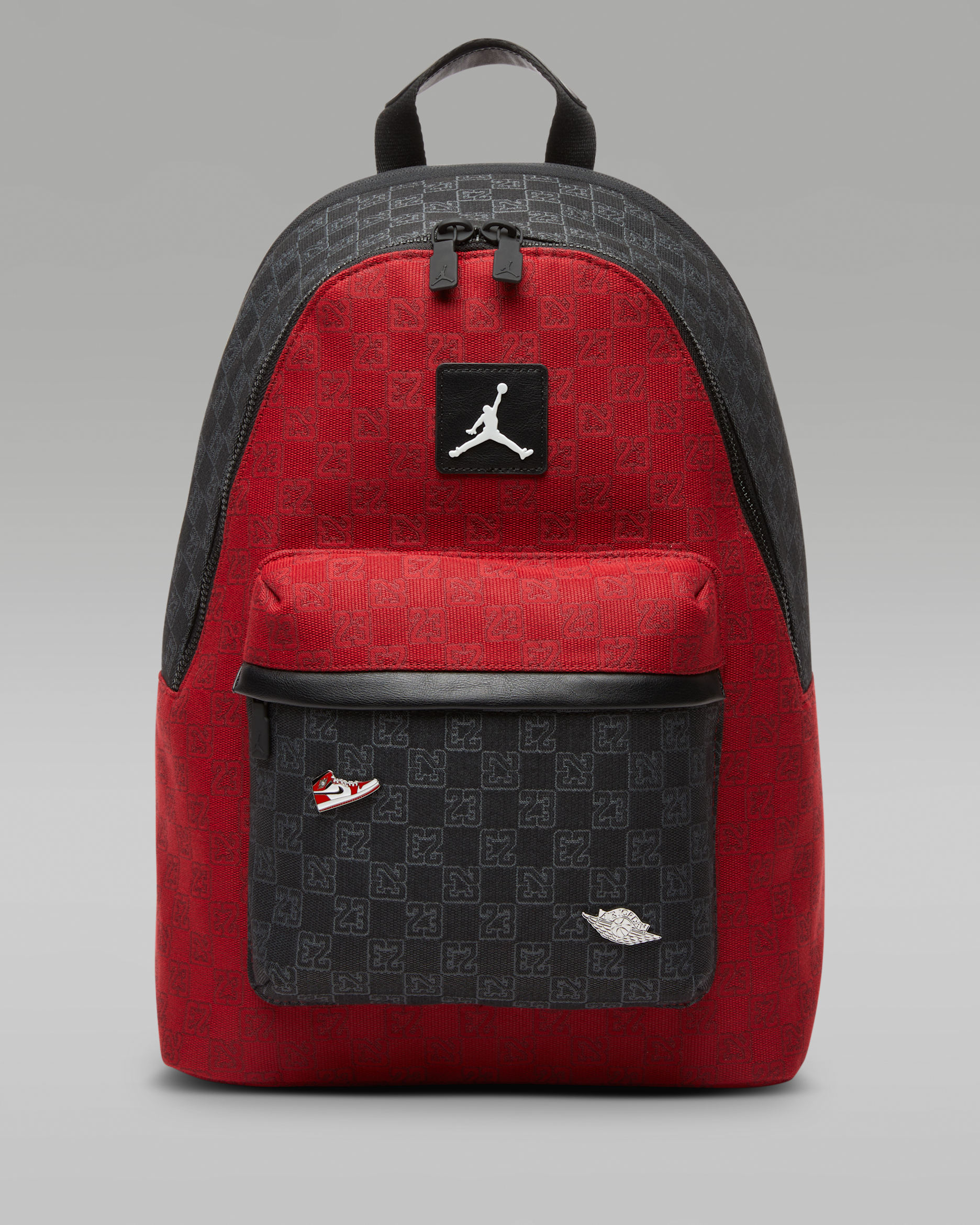 Jordan Monogram Backpack (20L) - Varsity Red