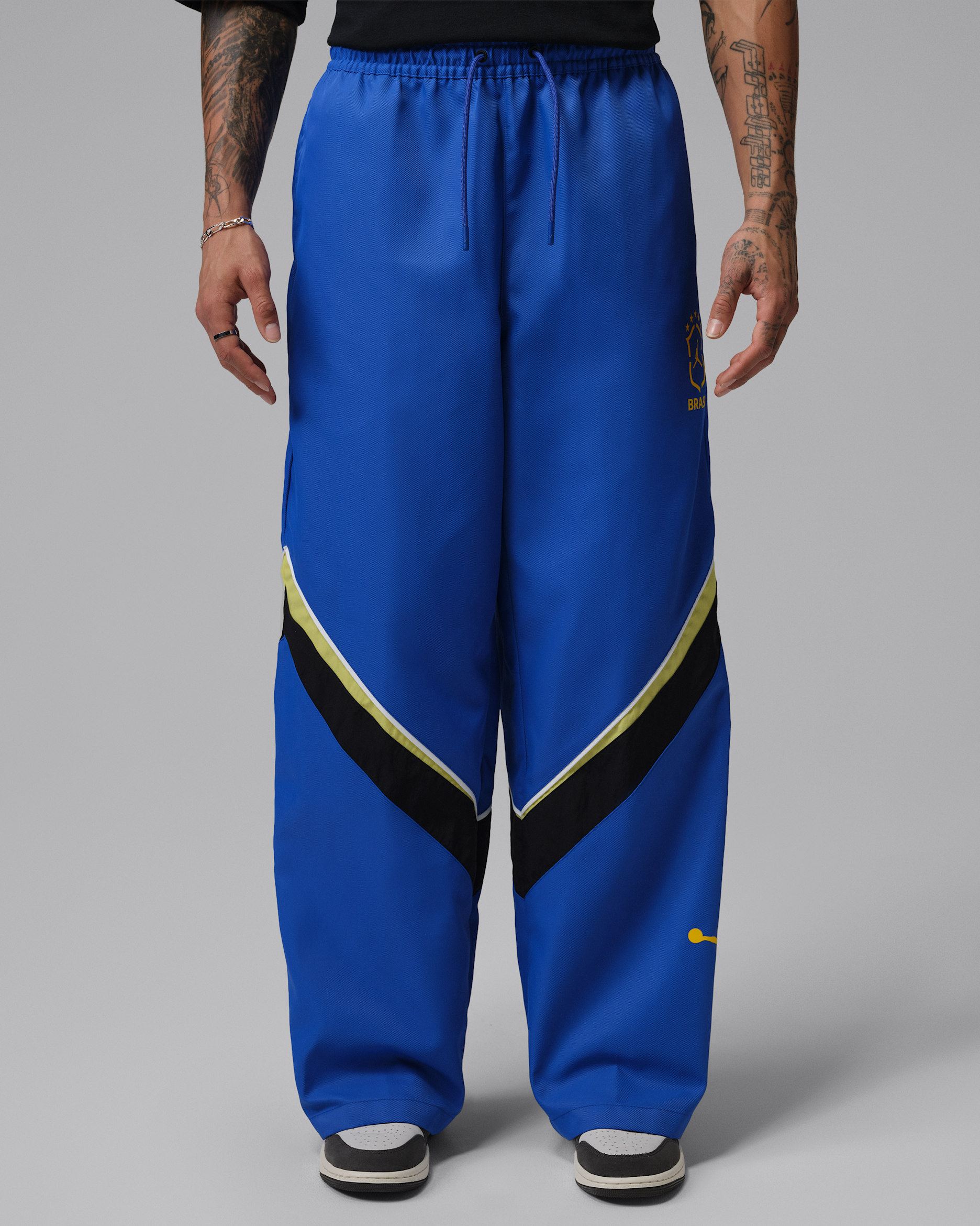 Jordan Men's Draft Trousers - Old Royal/Black/Yellow Pulse