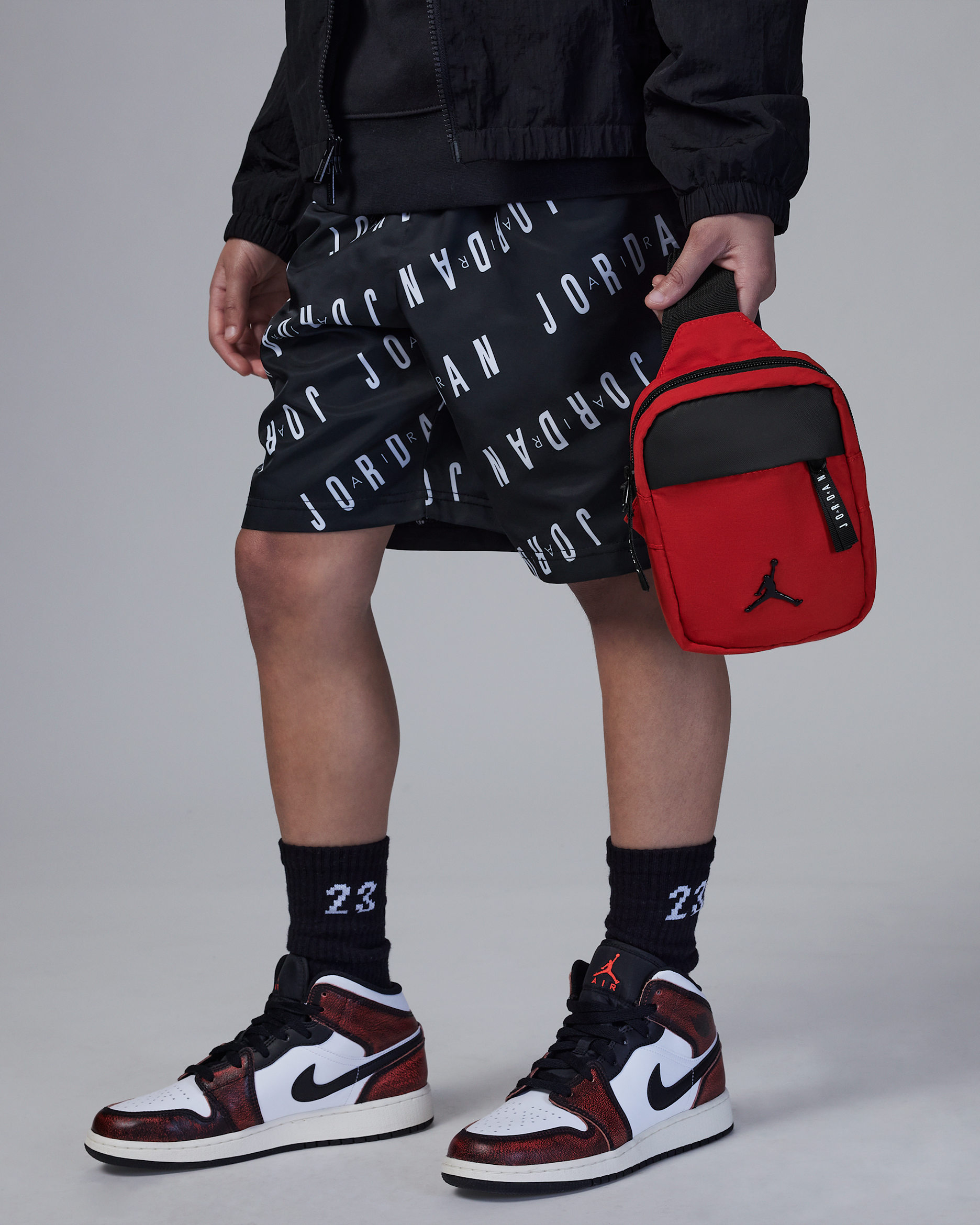 Bolsa de cadera Jordan Airborne (0.5 L) - Rojo gimnasio
