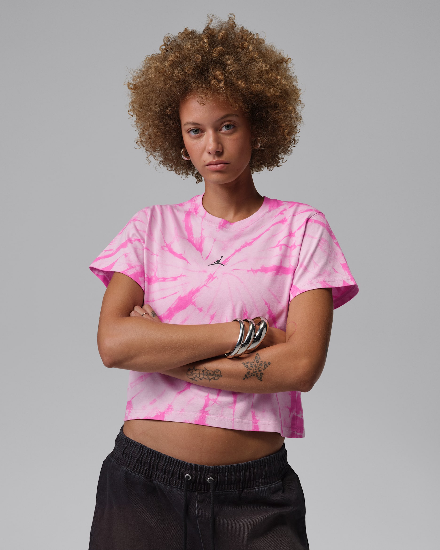 Jordan Brooklyn Women's Graphic T-Shirt - Iced Carmine/Off Noir