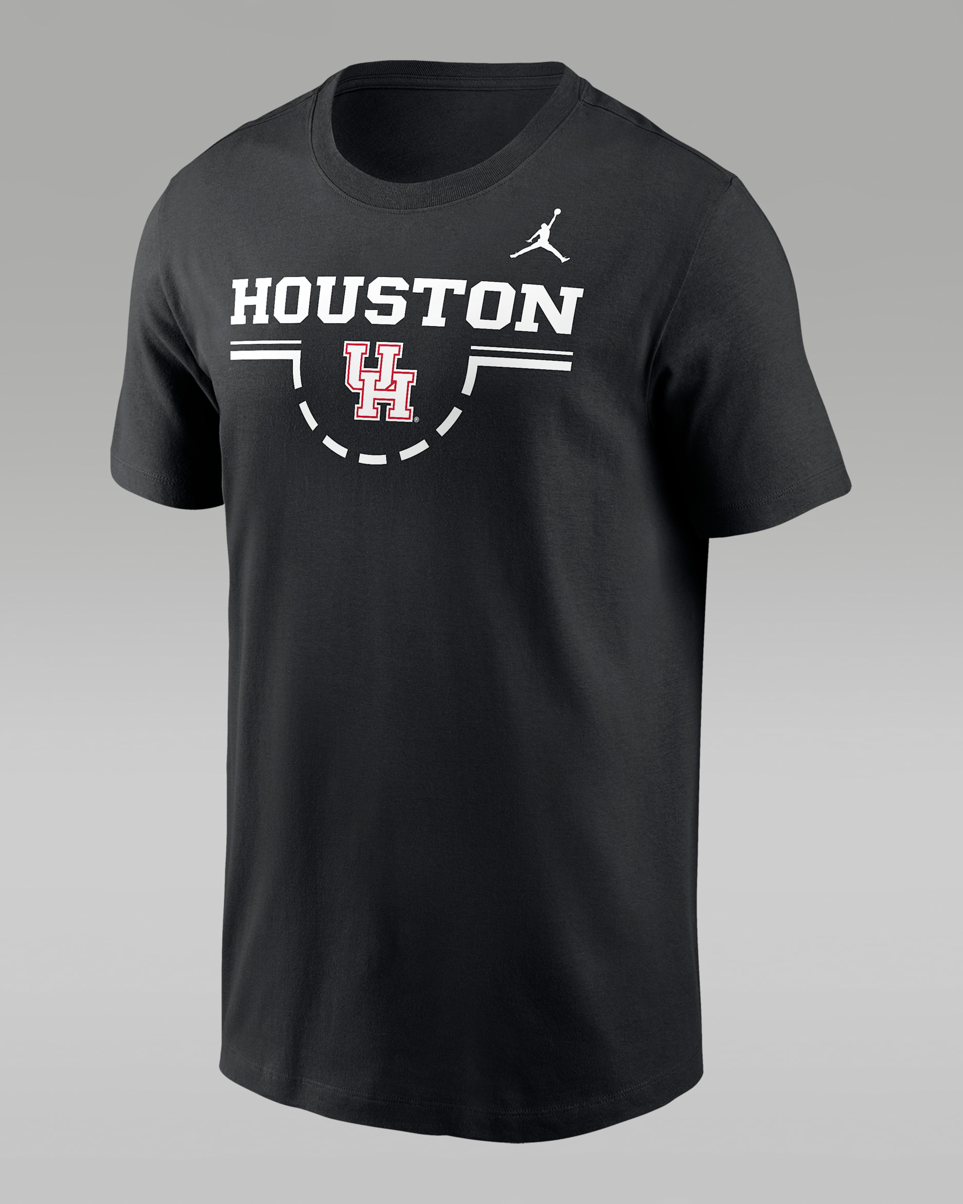 Houston Basketball Legend Men's Jordan Brand Dri-FIT College T-Shirt - Black