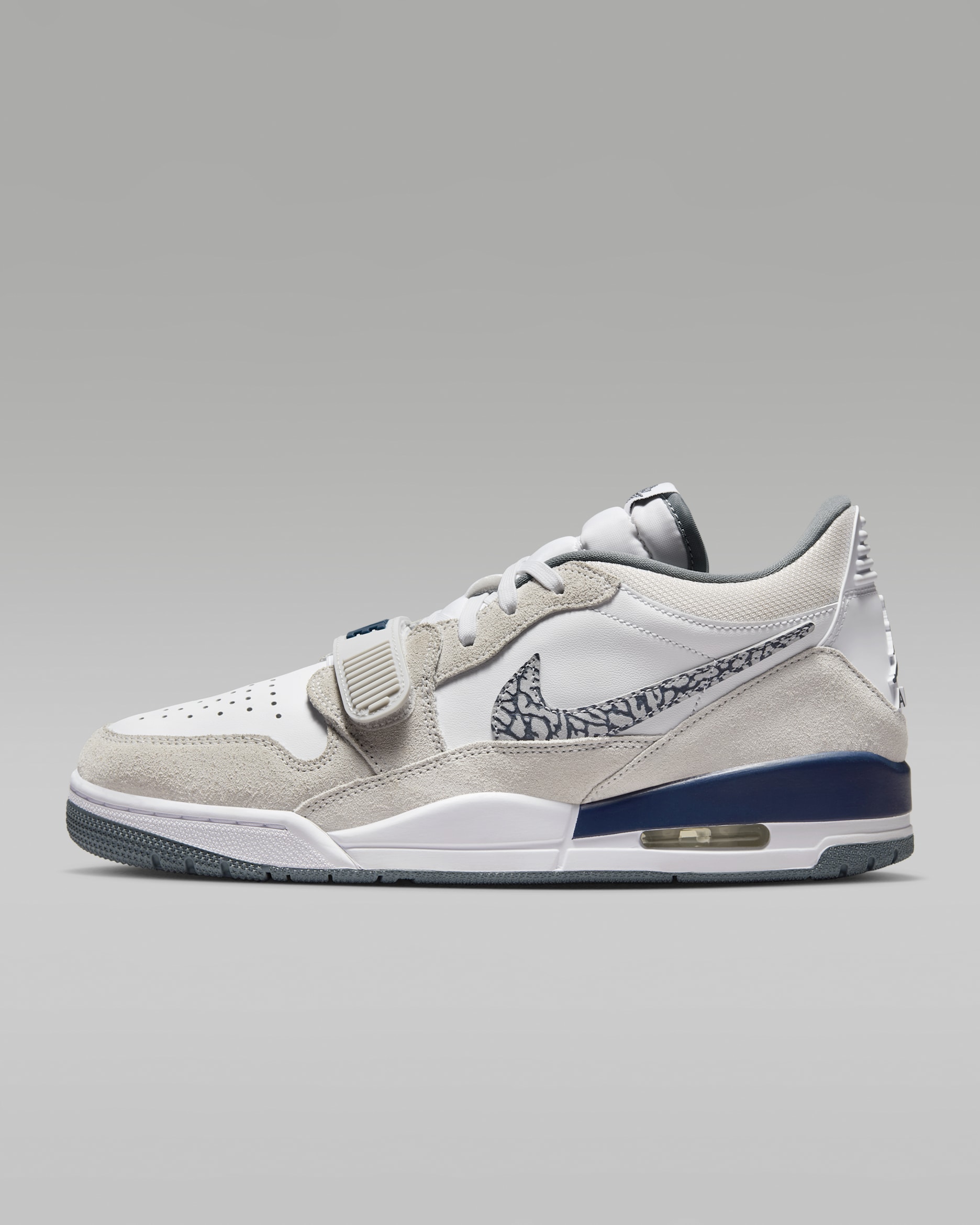 Tenis para hombre Air Jordan Legacy 312 Low - Blanco/Gris neutro/Gris azulado/Azul marino medianoche