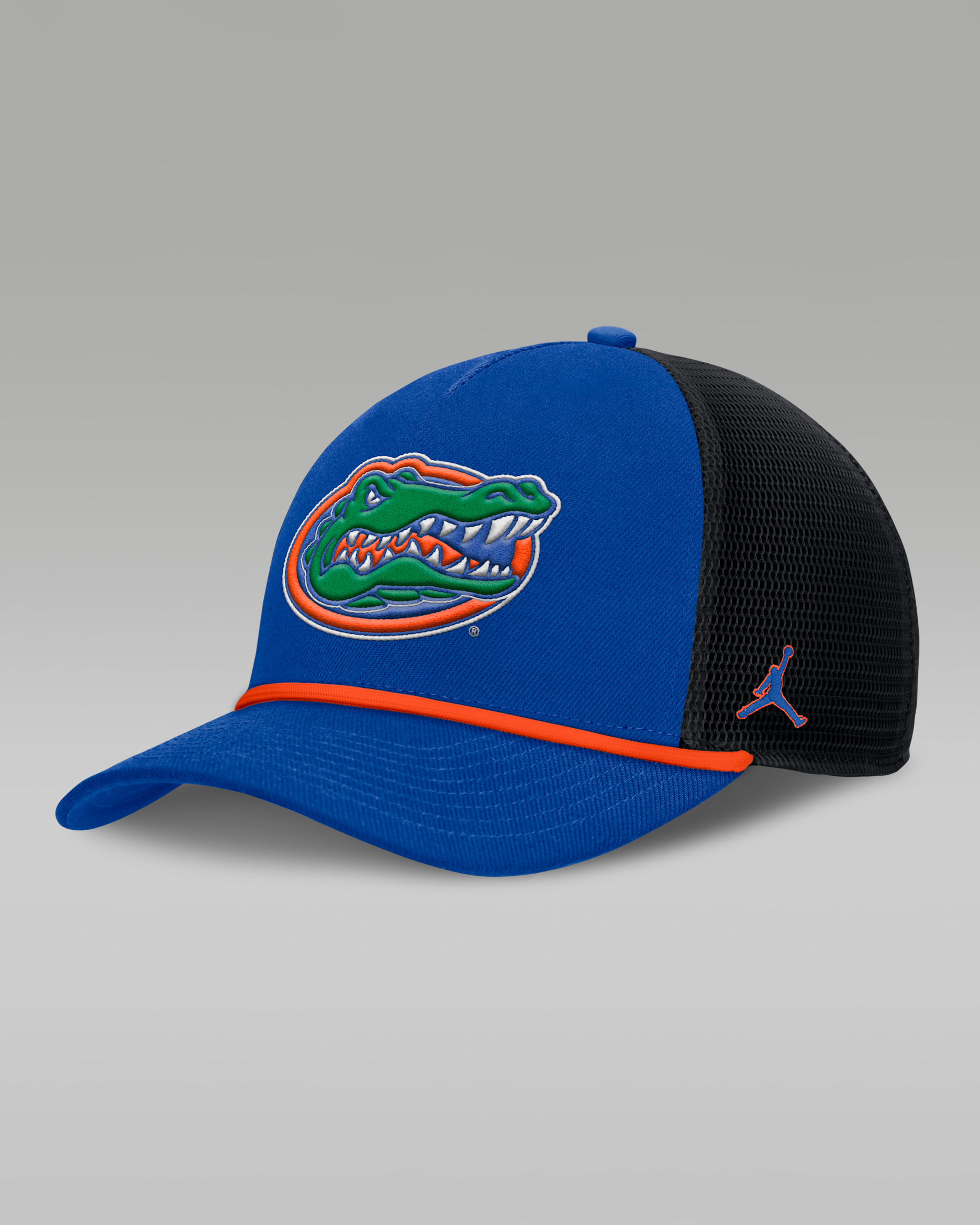 Florida Primetime Rise Men's Jordan Brand College Trucker Adjustable Hat - Royal