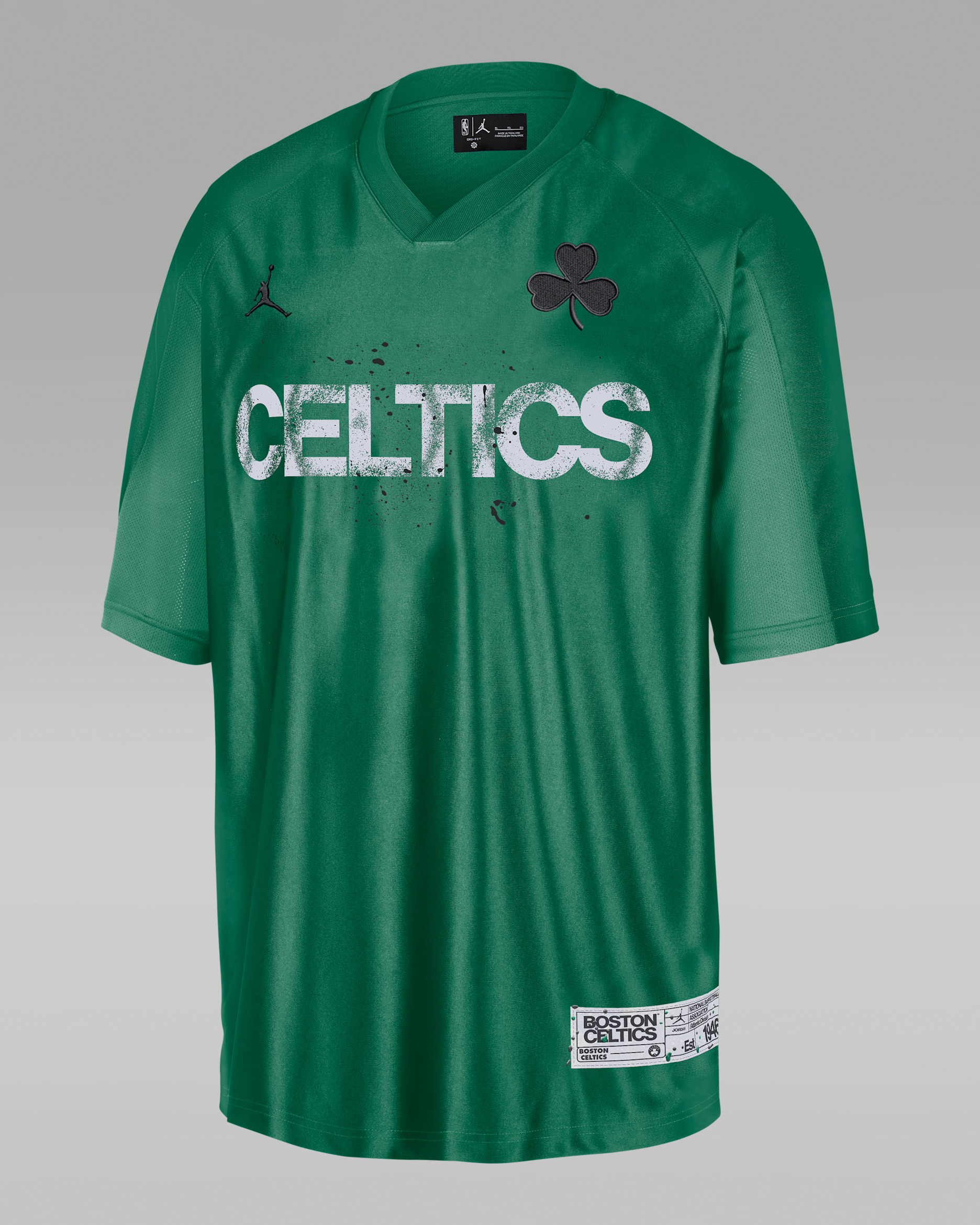 Pánské tričko Jordan Dri-FIT MVP Boston Celtics - Clover/Clover/Clover/Černá
