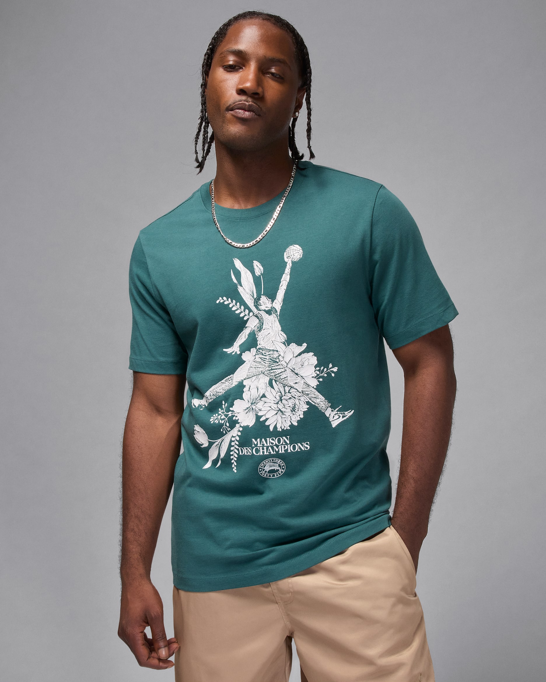 ジョーダン スポーツ メンズ Dri-FIT Tシャツ - オキシダイズドグリーン