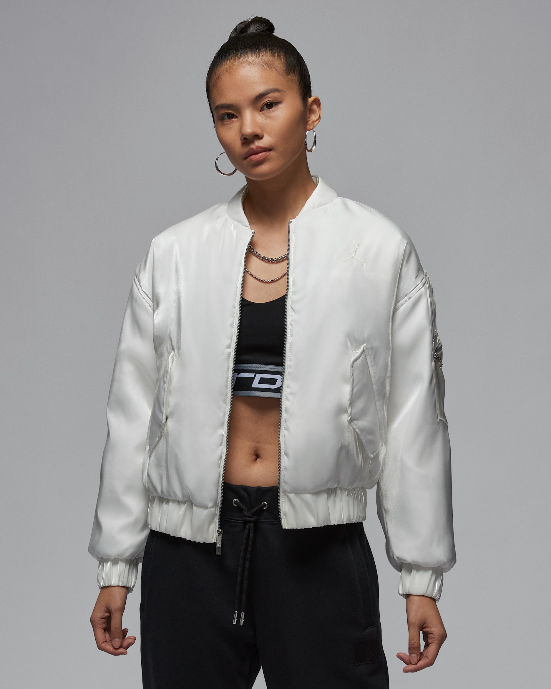 ジョーダン レネゲード "LNY" ウィメンズ ルーズ ジャケット - セイル